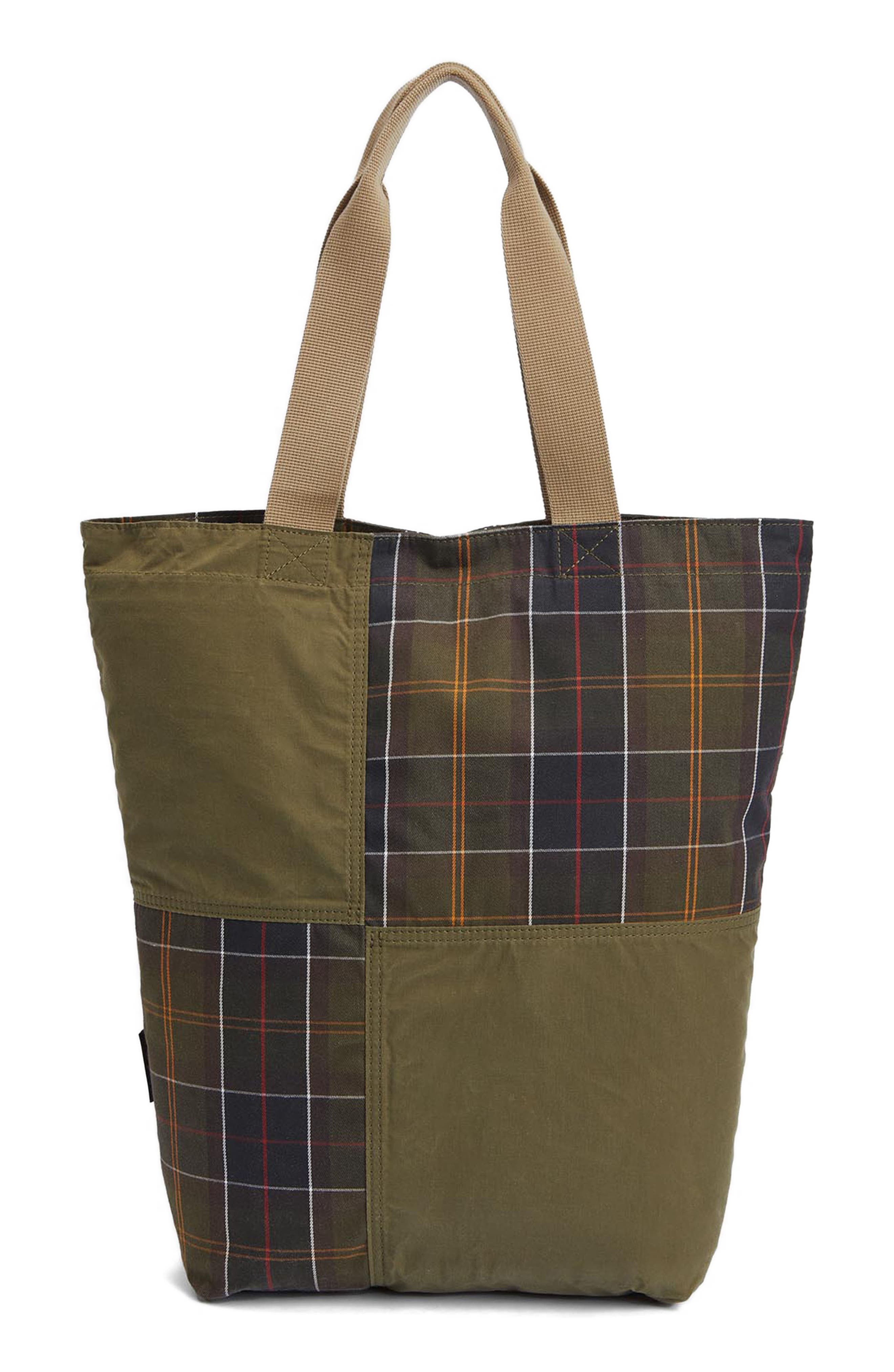 Barbour Transport Patchwork Tote in Dusky Green at Nordstrom - 3