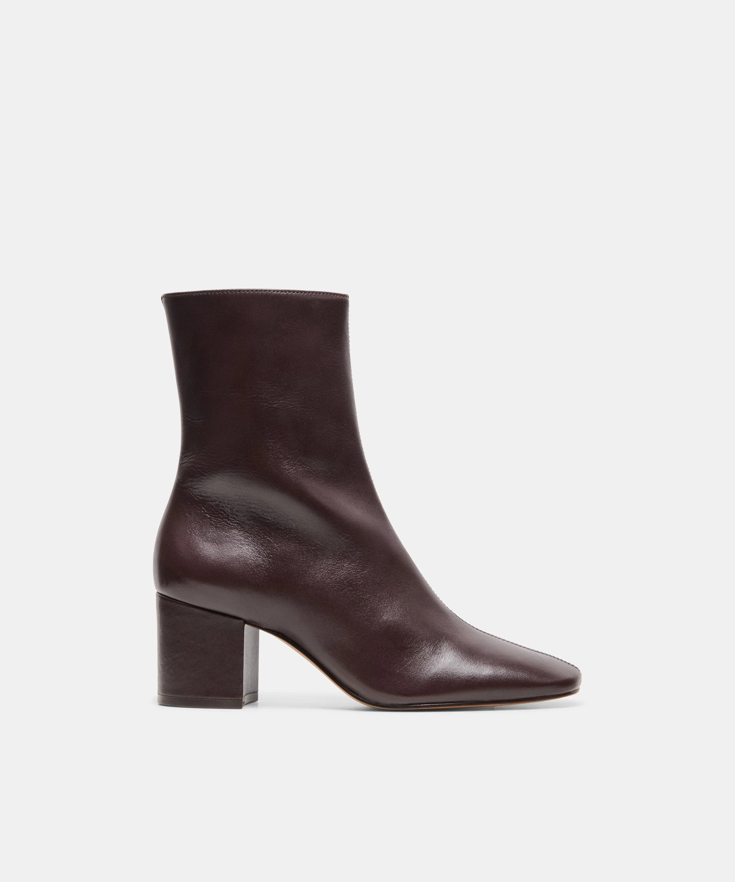 FEYA BOOTIES BLACK CHERRY LEATHER - 1
