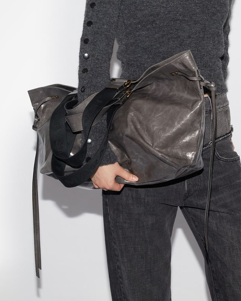 Isabel Marant WARDY LEATHER TOTE BAG outlook