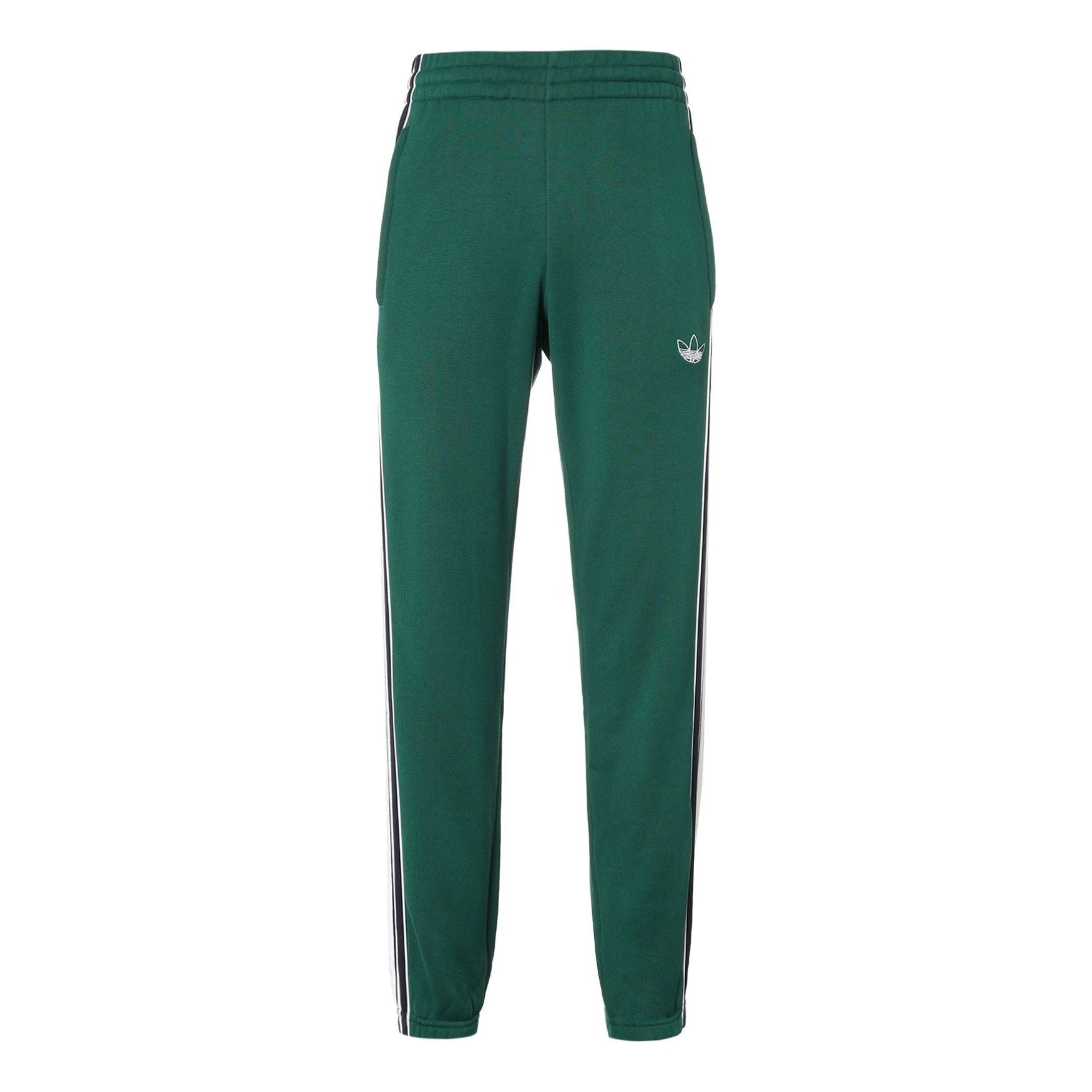 adidas originals 3-Stripes Panel Sweat Pants 'Collegiate Green/Legend Ink' EJ7112 - 1