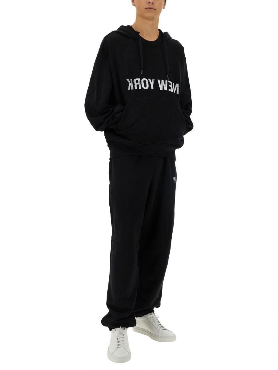 ★HELMUT LANG★パーネル ネック プルオーバー スウェットシャツ Helmut Lang Helmut Lang Sweatshirt With Logo | baltini