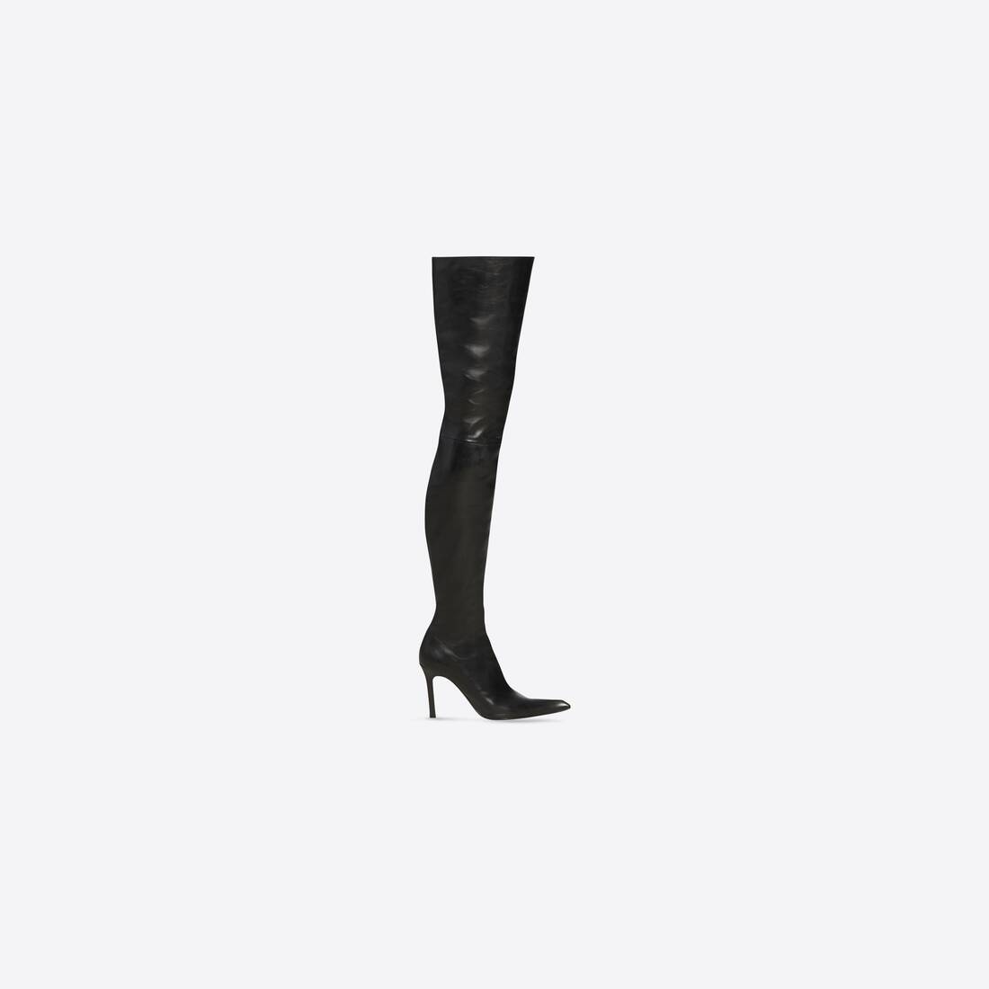 Women's Odeon 100mm Over-the-knee Boot in Black - 1