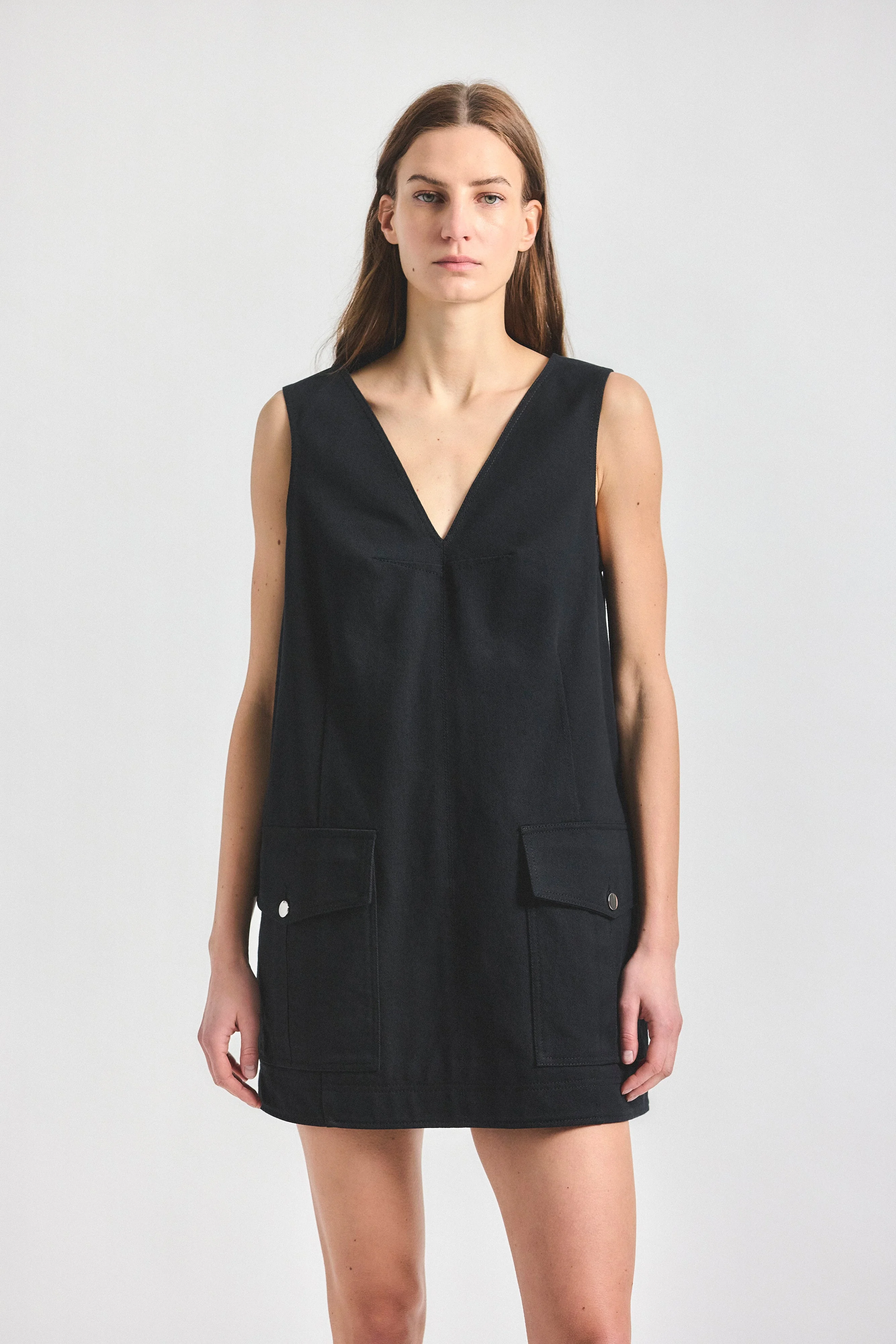 XANDER UTILITY TANK DRESS - 1