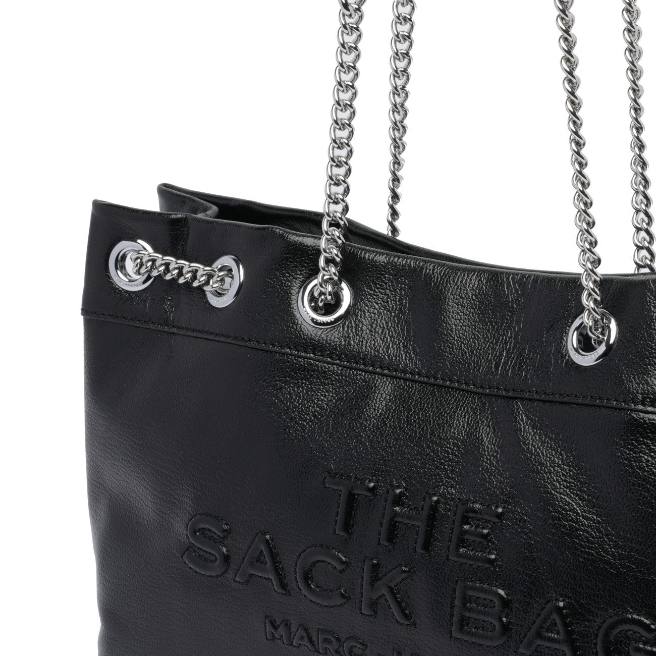 Marc Jacobs Women The Leather Chain Sack Bag - 4