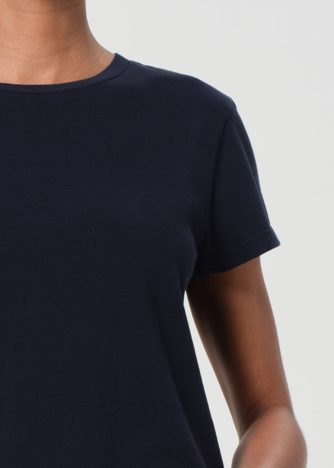 ADINE SHRUNKEN TEE IN WHITE - 6