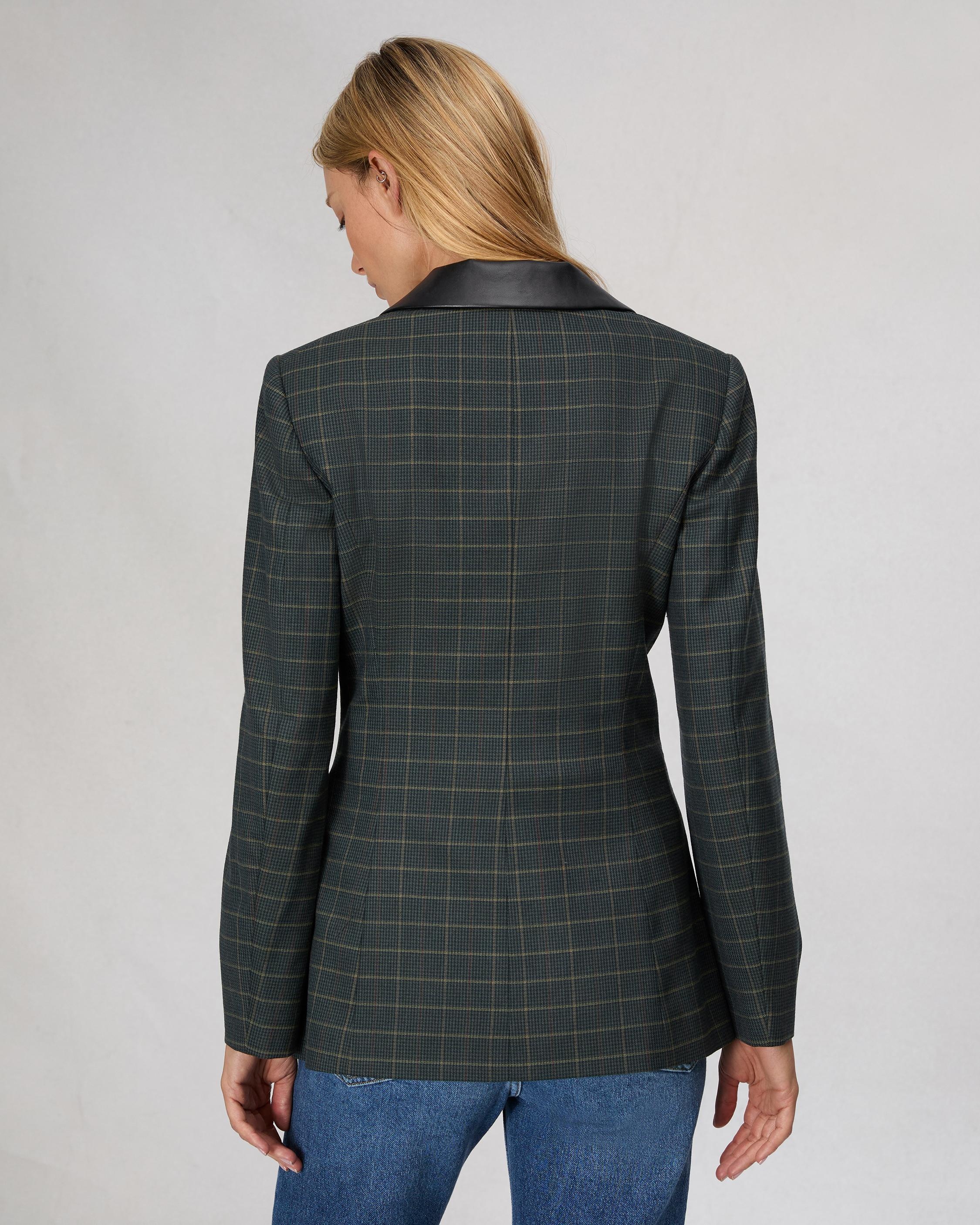 Drew Plaid Blazer - 5