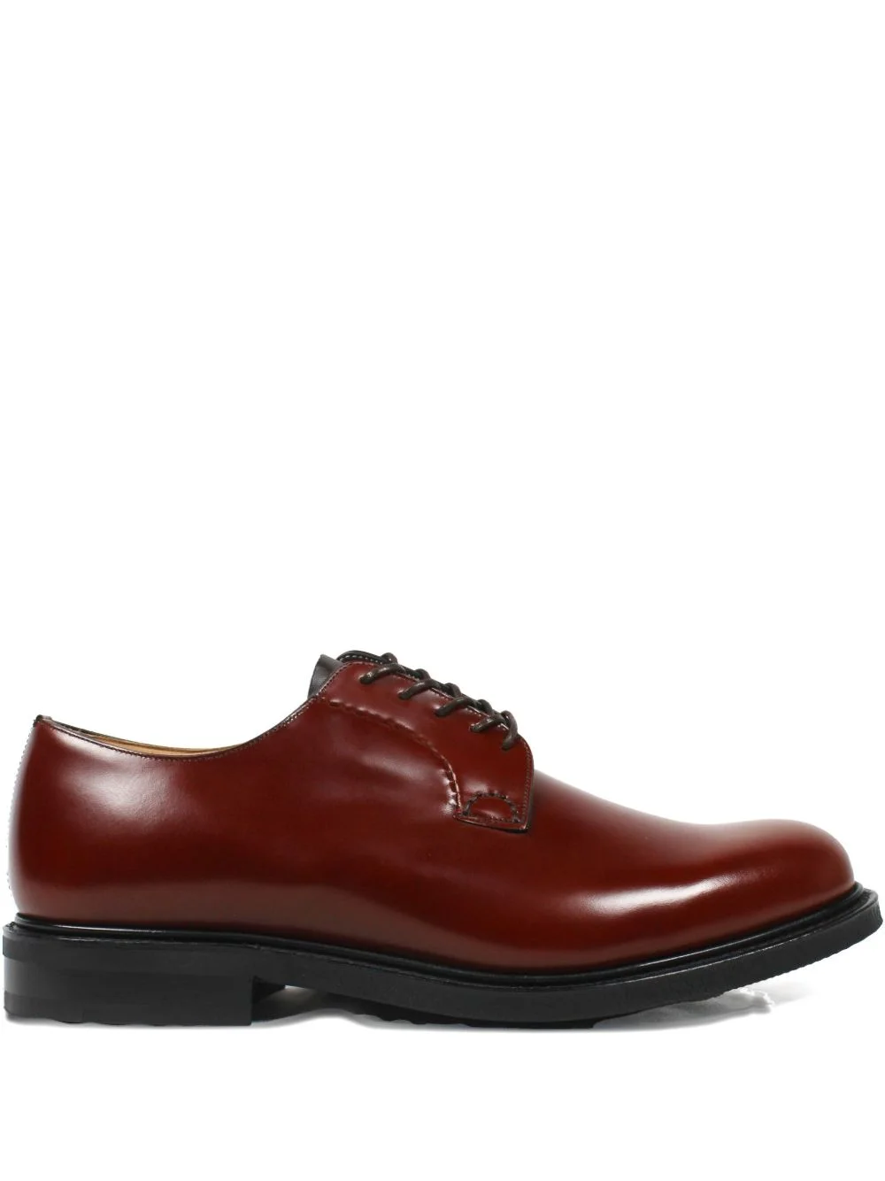 leather derby shoes - 1