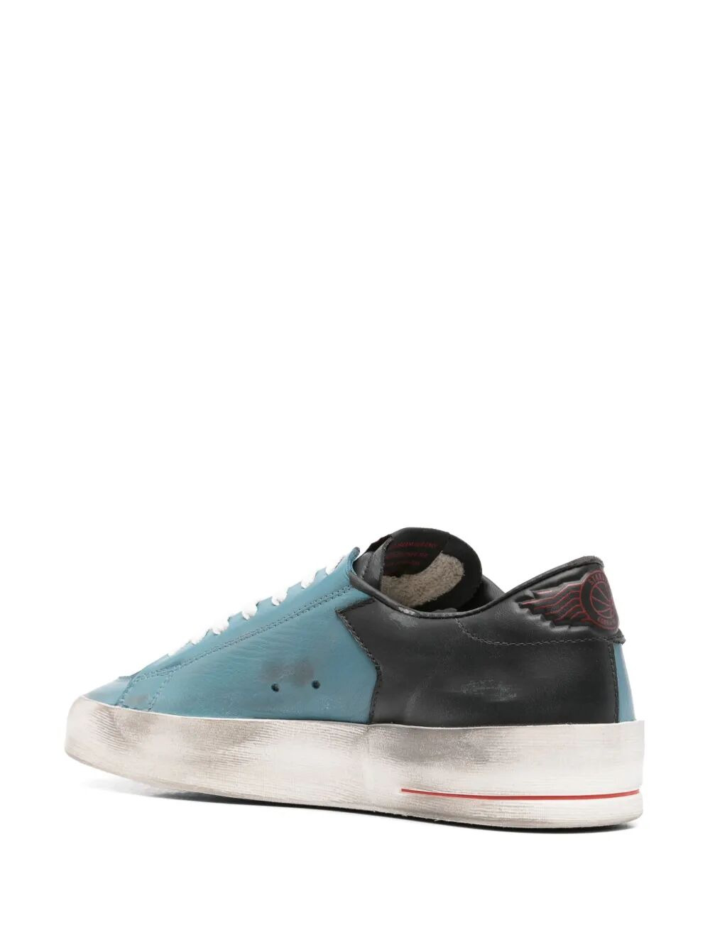 Golden Goose Men "Stardan" Leather Upper With Net Sneakers - 3
