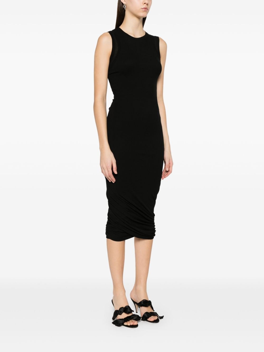 cotton midi dress - 3