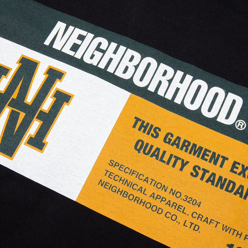 NH L/S TEE 8 - BLACK/GREEN 4