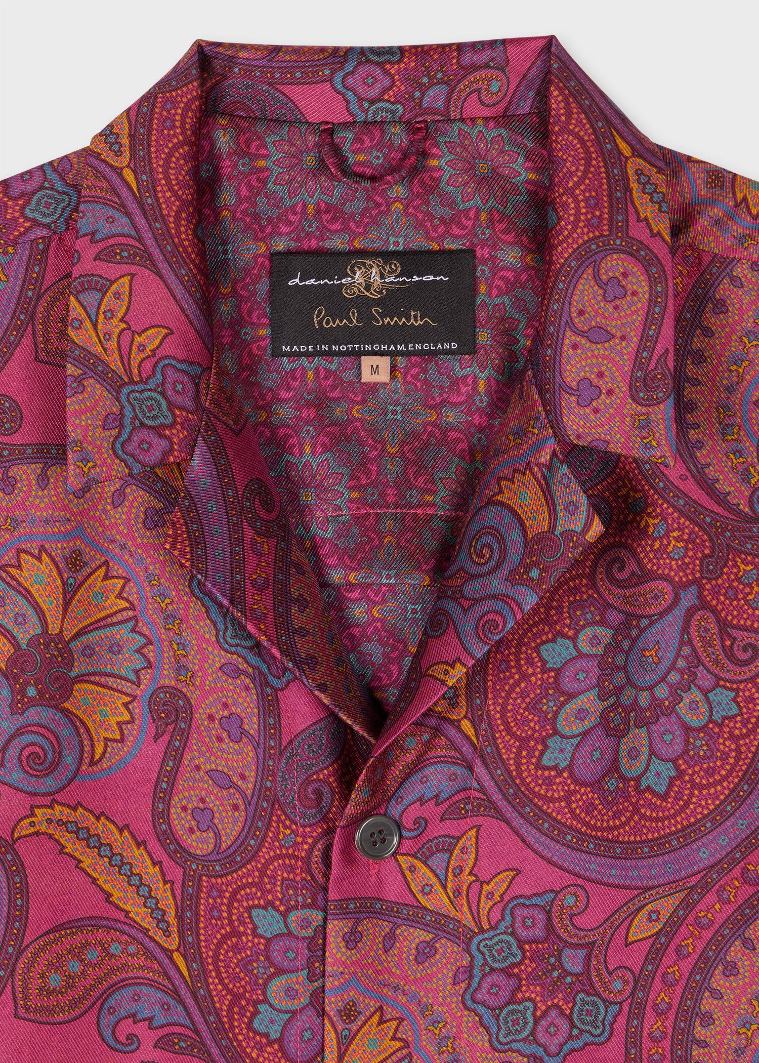 Daniel Hanson For Paul Smith - Paisley Silk Pyjama Shirt - 2