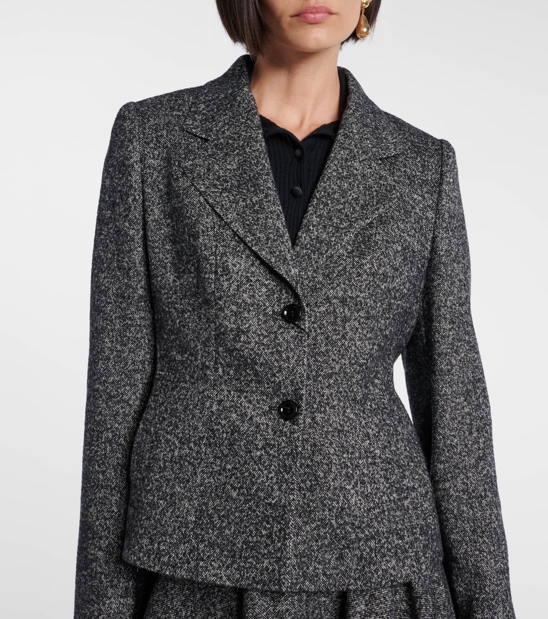 Wool-blend jacket - 5