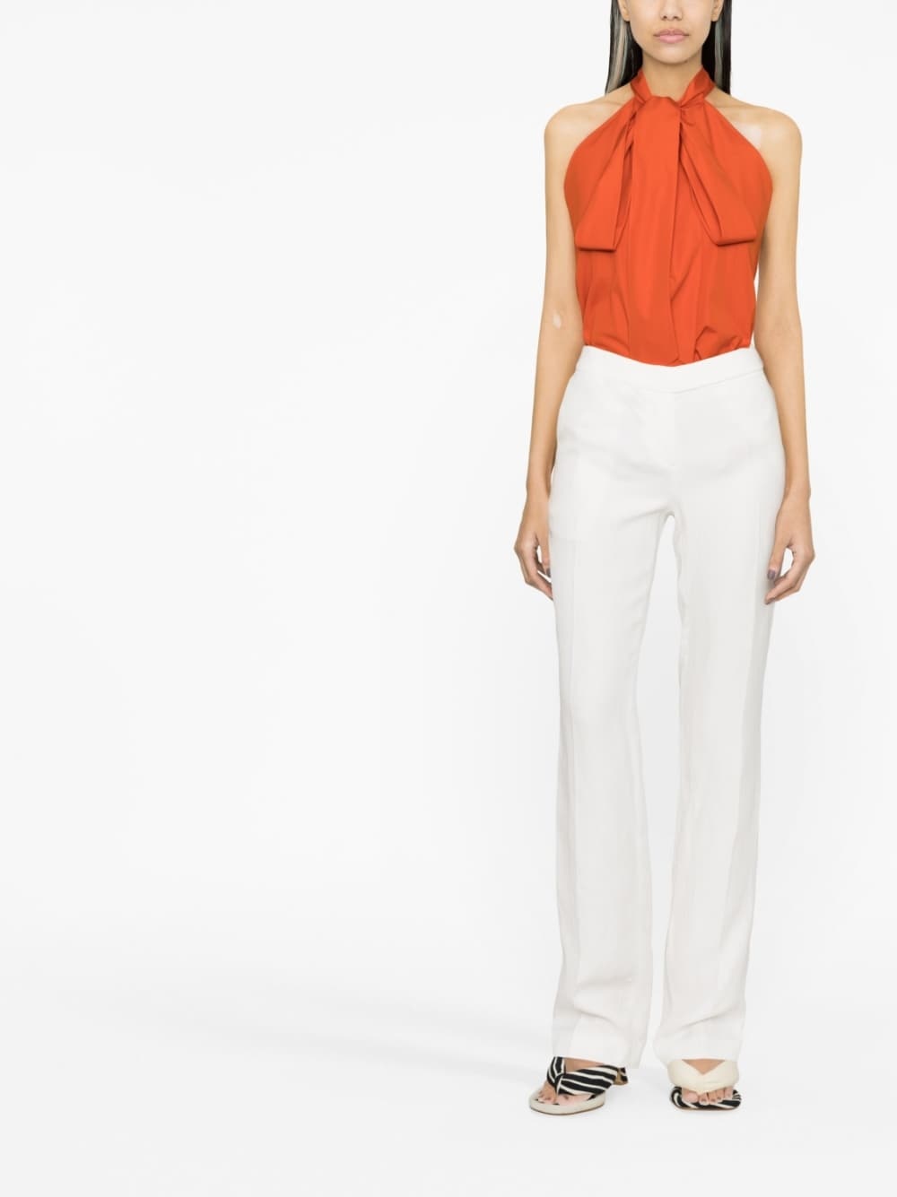 low-rise tailored trousers - 2