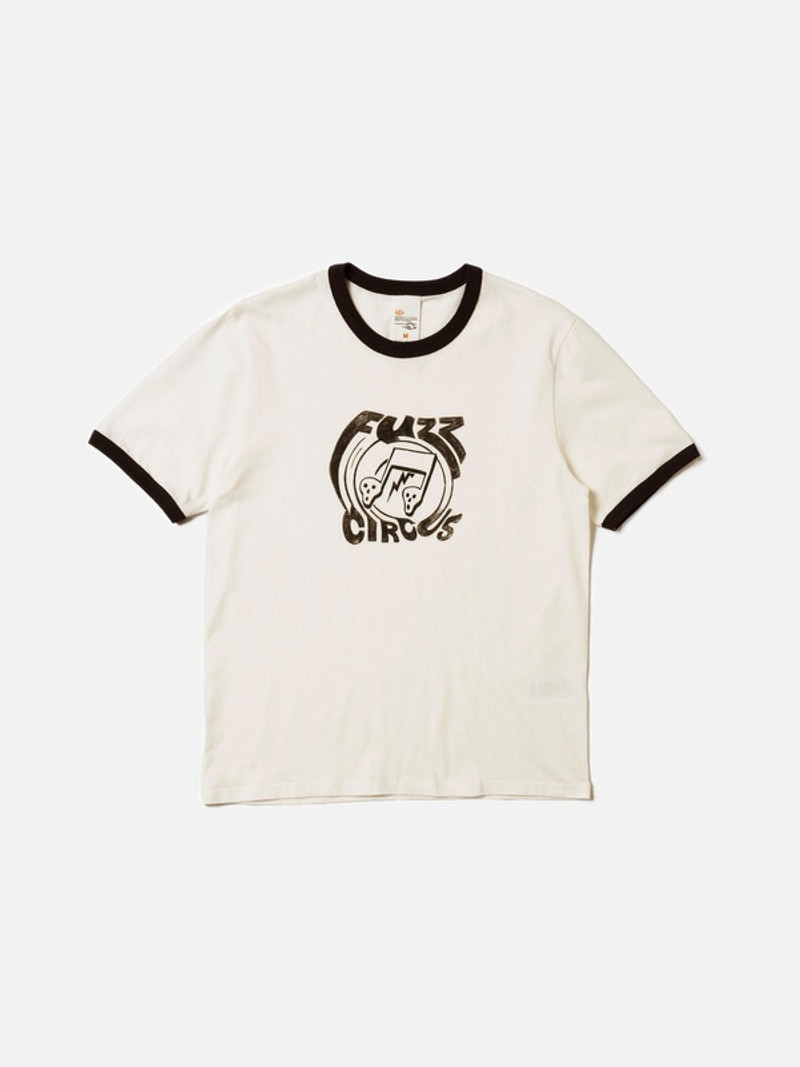 Ricky Fuzz Ringer T-Shirt Offwhite 1