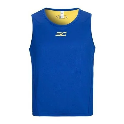 Under Armour SC30 Reversible Basketball Jersey 'Royal Blue Yellow' 1329427-401 - 1