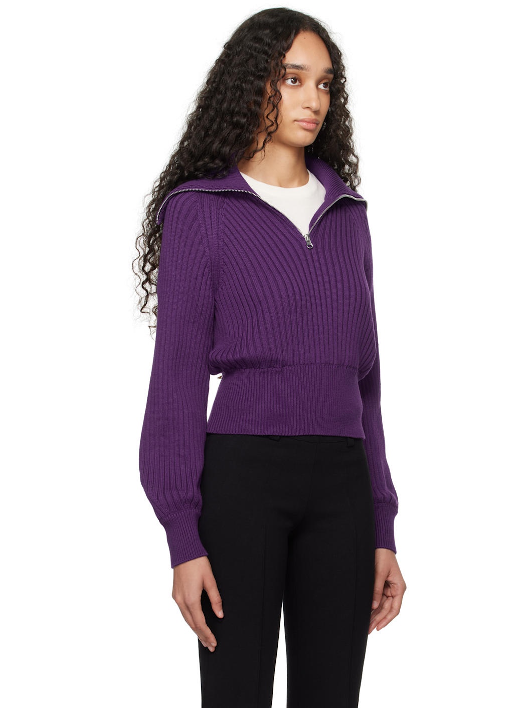 Purple Chester Sweater - 2