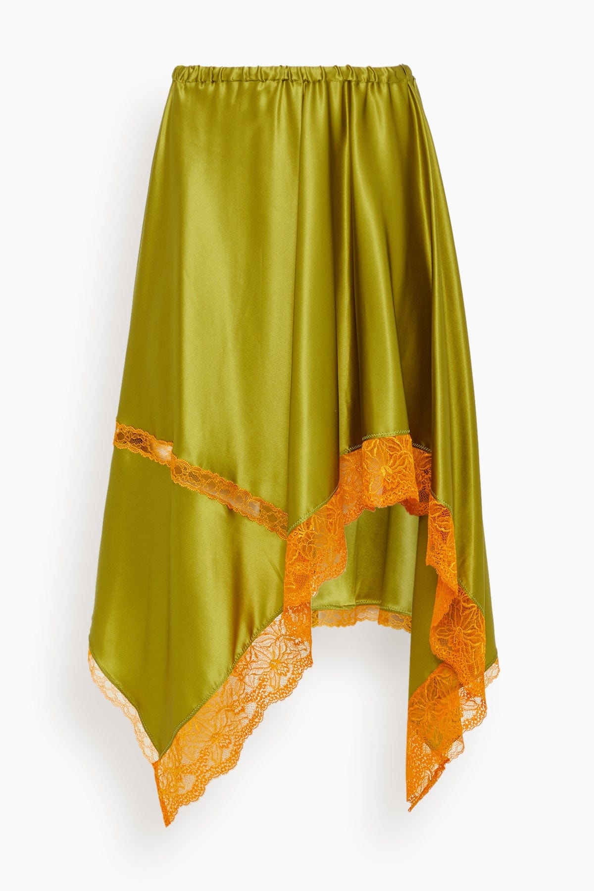 Shake Skirt in Olive - 1