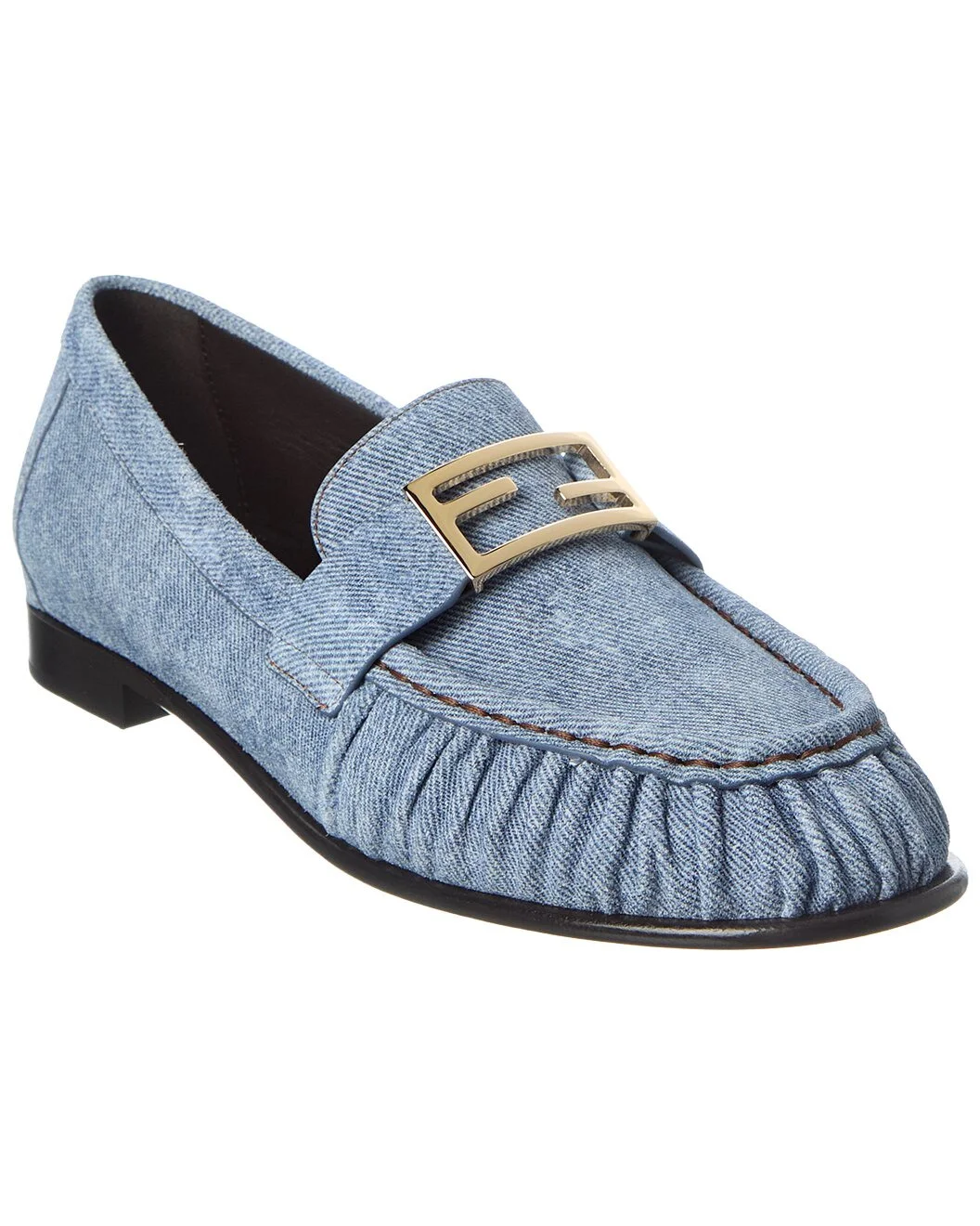 FENDI Baguette Denim Loafer - 1