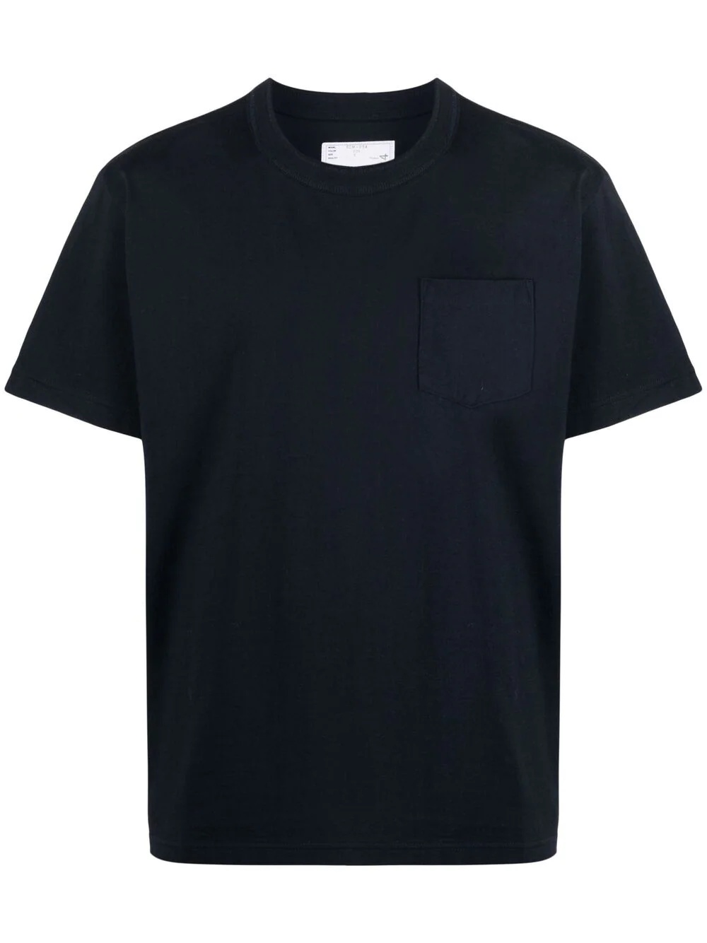 chest patch pocket T-shirt - 1