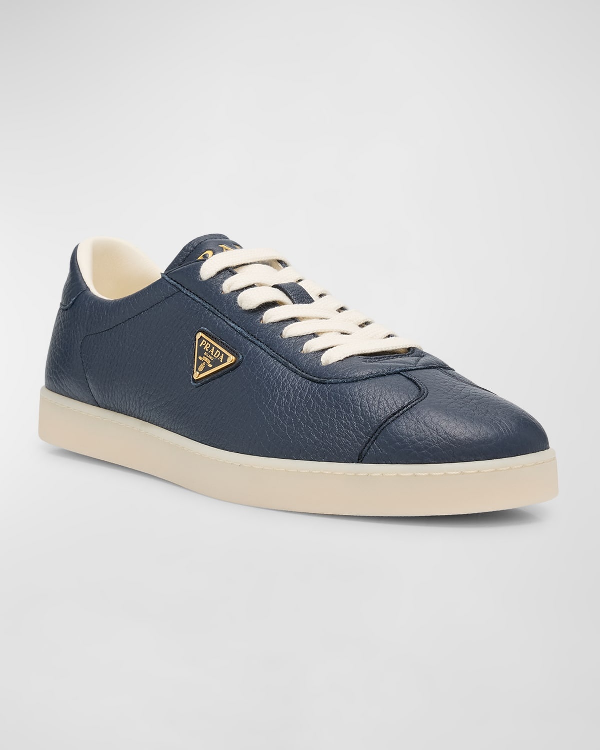 Men's Lane Deerskin Low-Top Sneakers - 3