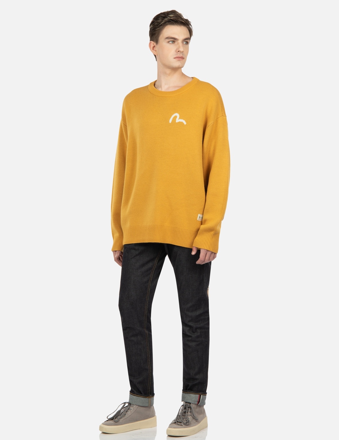 FORTUNE CAT INTARSIA-KNIT SWEATER - 4