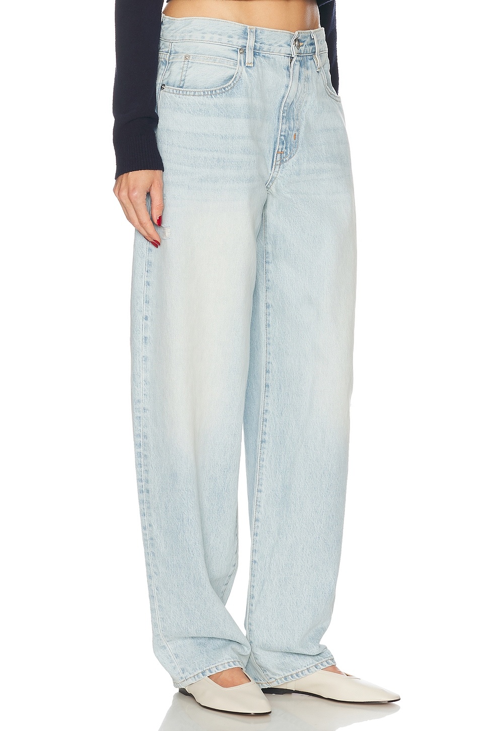 Ella Relaxed Curved Leg - 2