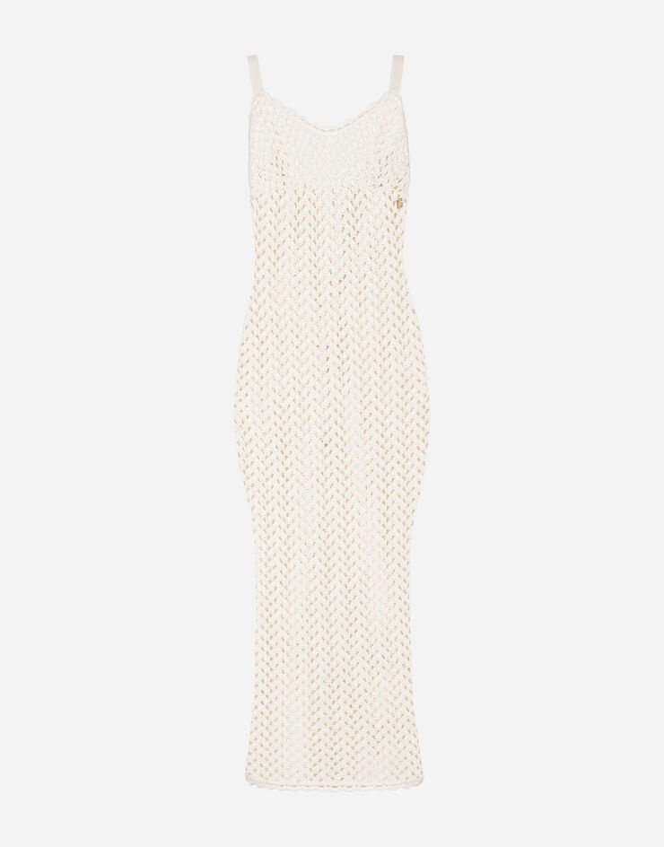 Crochet slip dress - 1