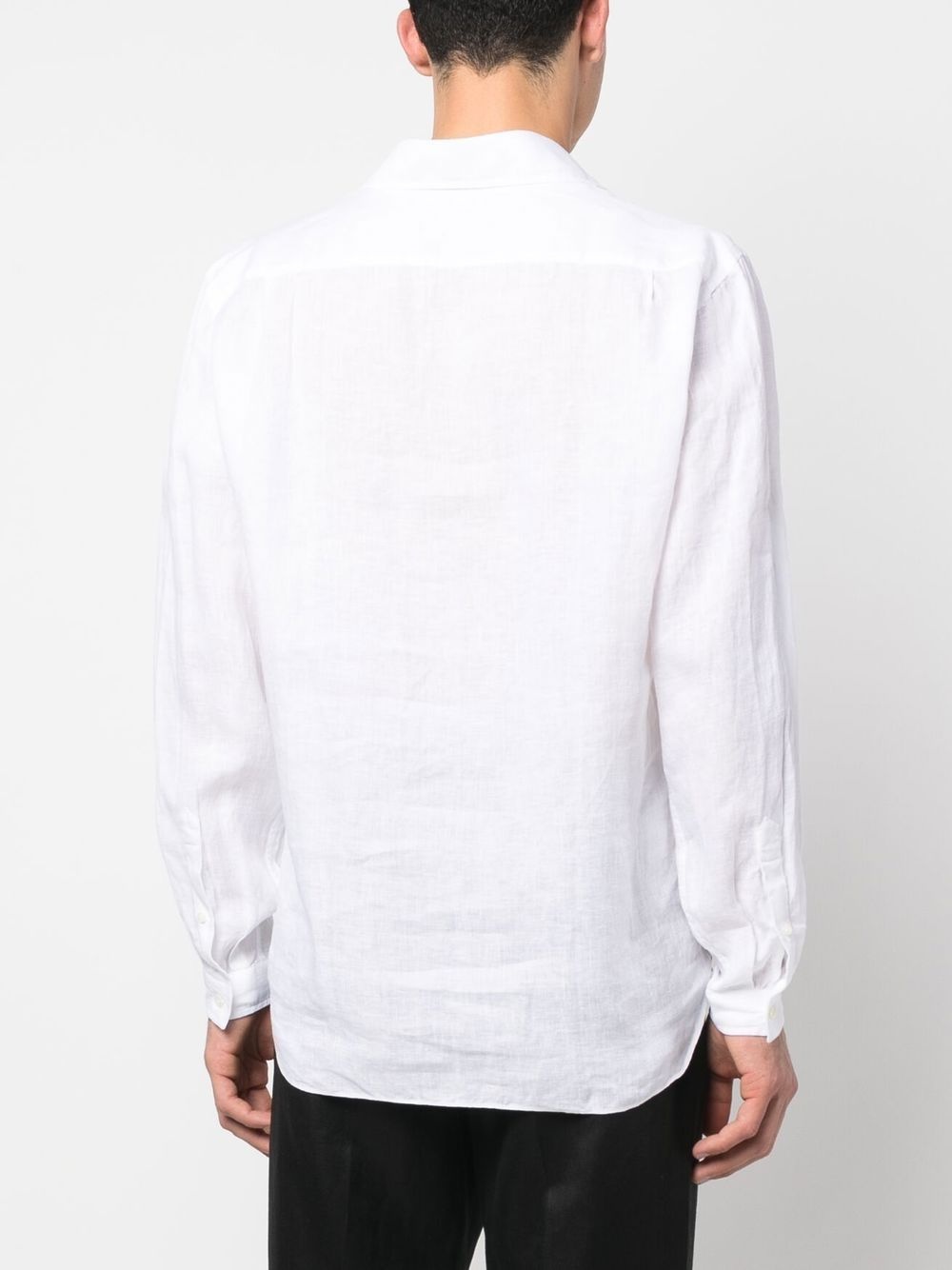 linen long-sleeve shirt - 4