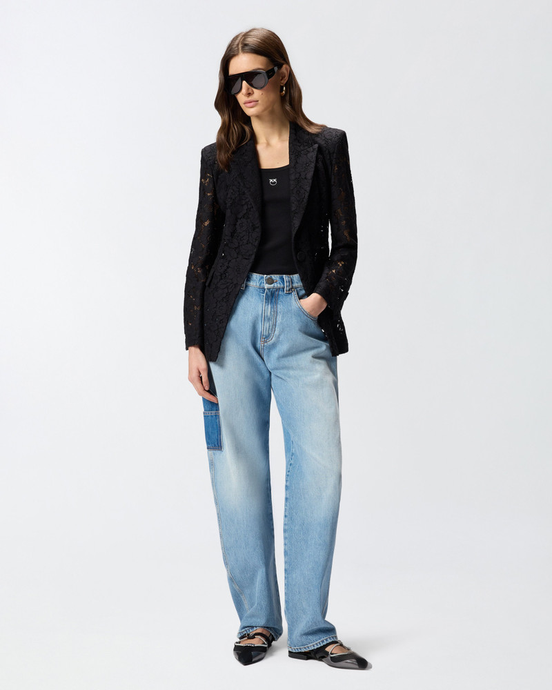 LACE BLAZER WITH JEWEL BUTTONS 4