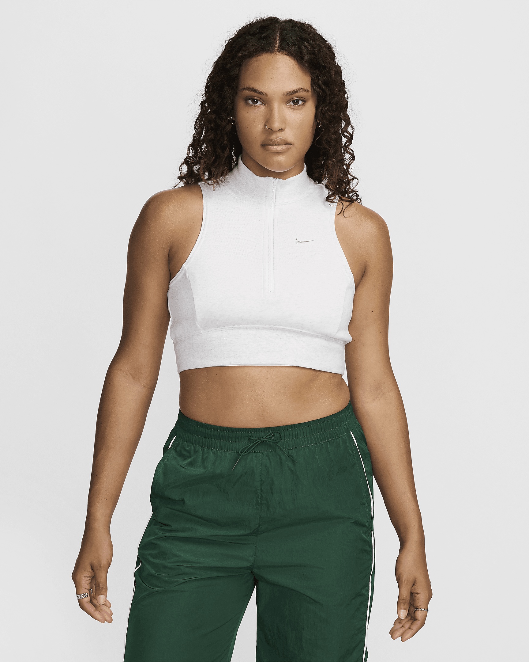 Nike reversible crop sweatshirt clearance