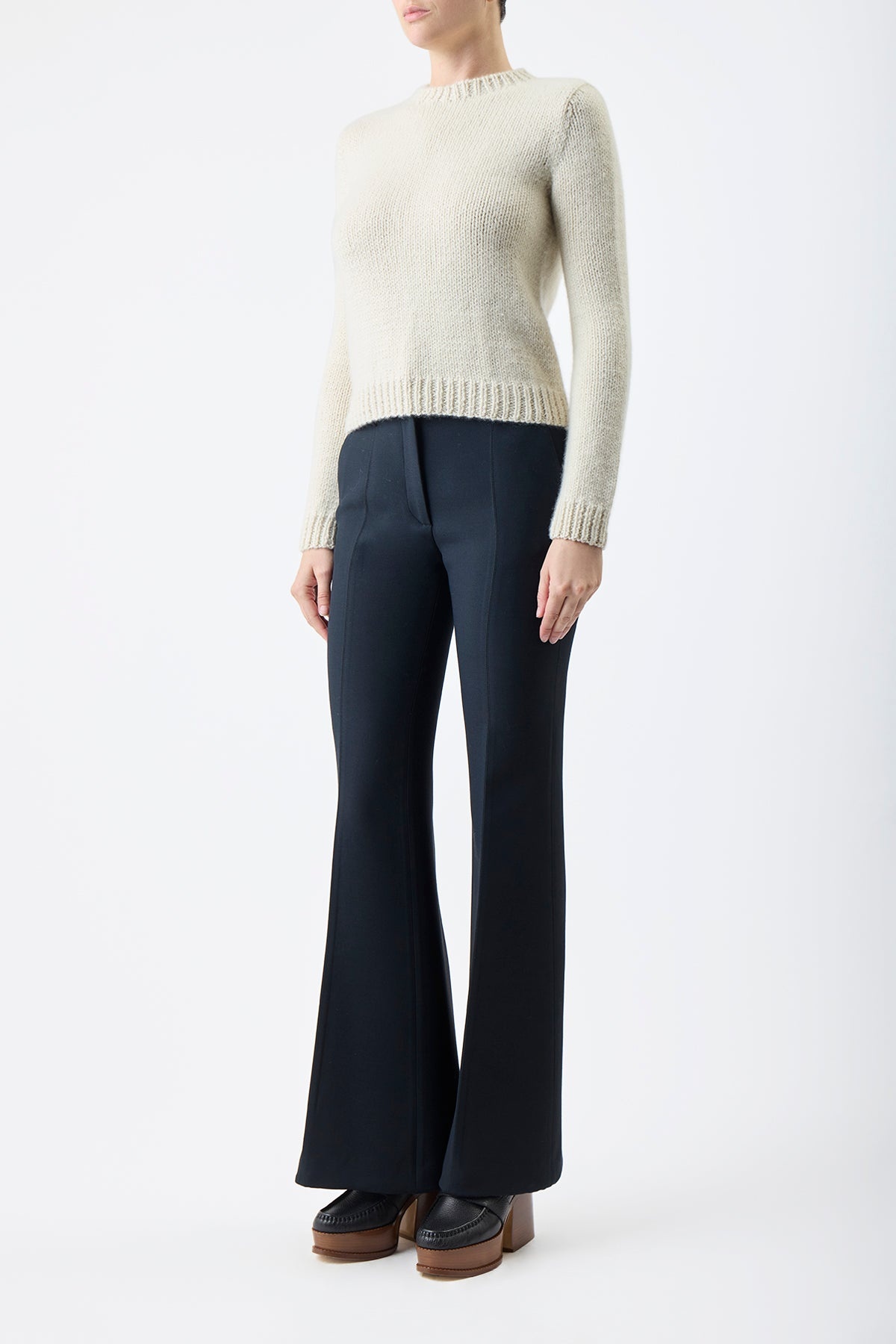 Rhun Sweater in Dense Cashmere - 3