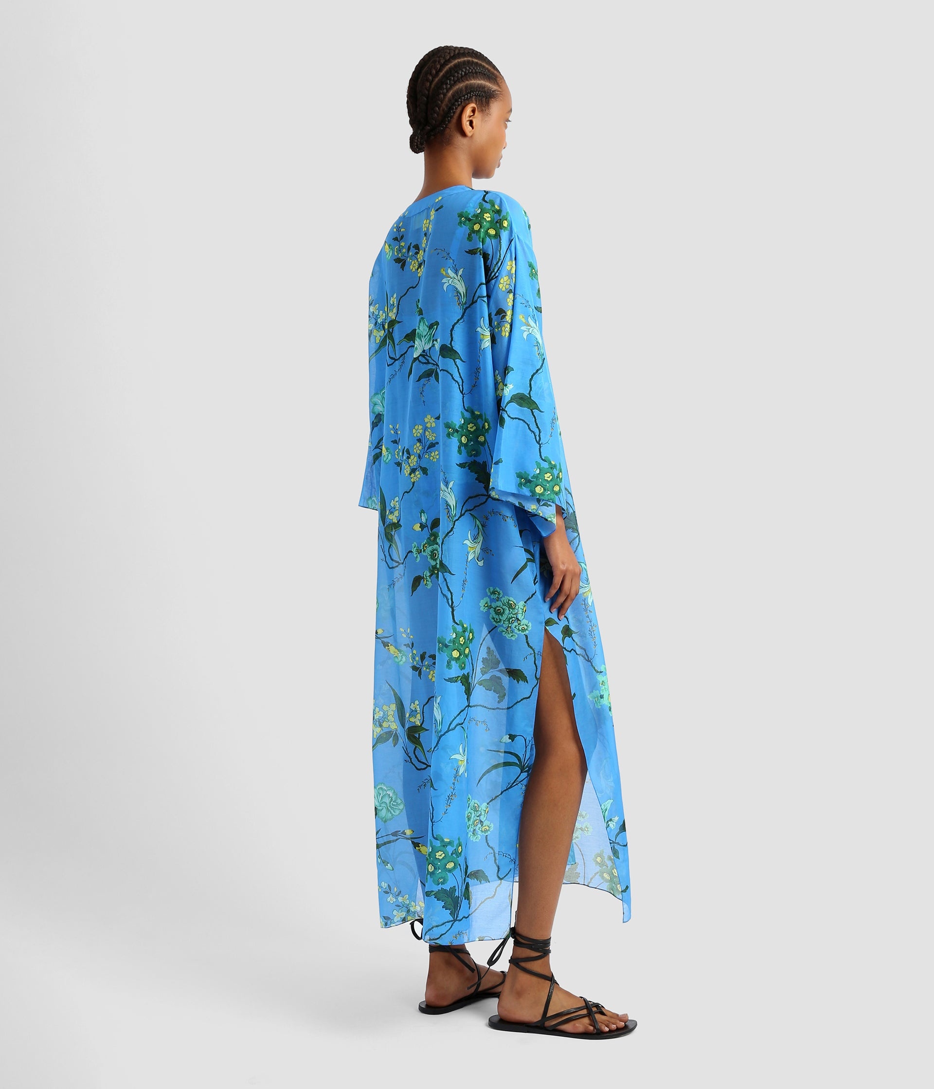 KAFTAN LONG OPEN DRESS - 3