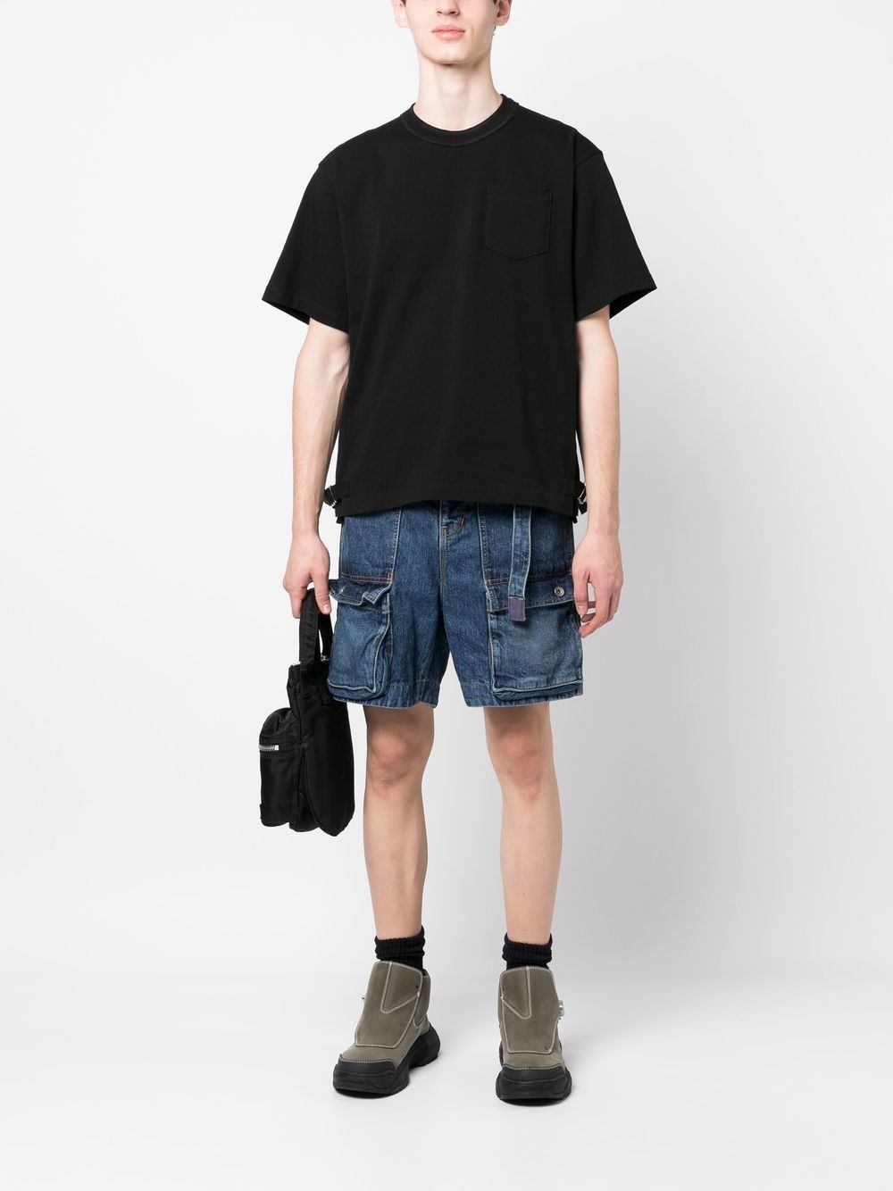 buckled short-sleeve T-shirt - 2