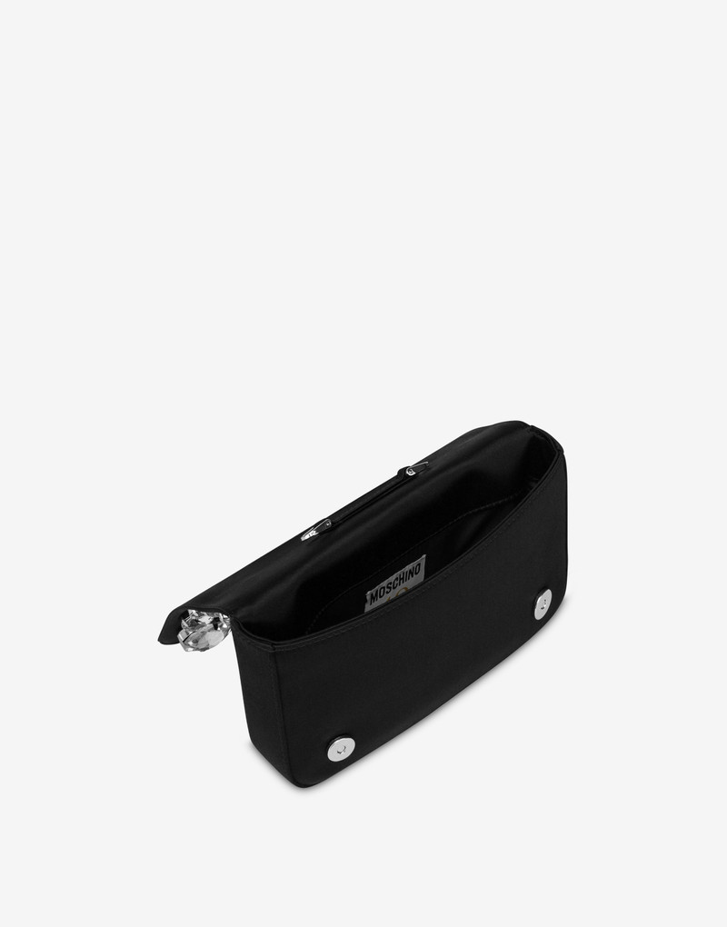 SMALL SATIN BAG WITH JEWEL STONES 3