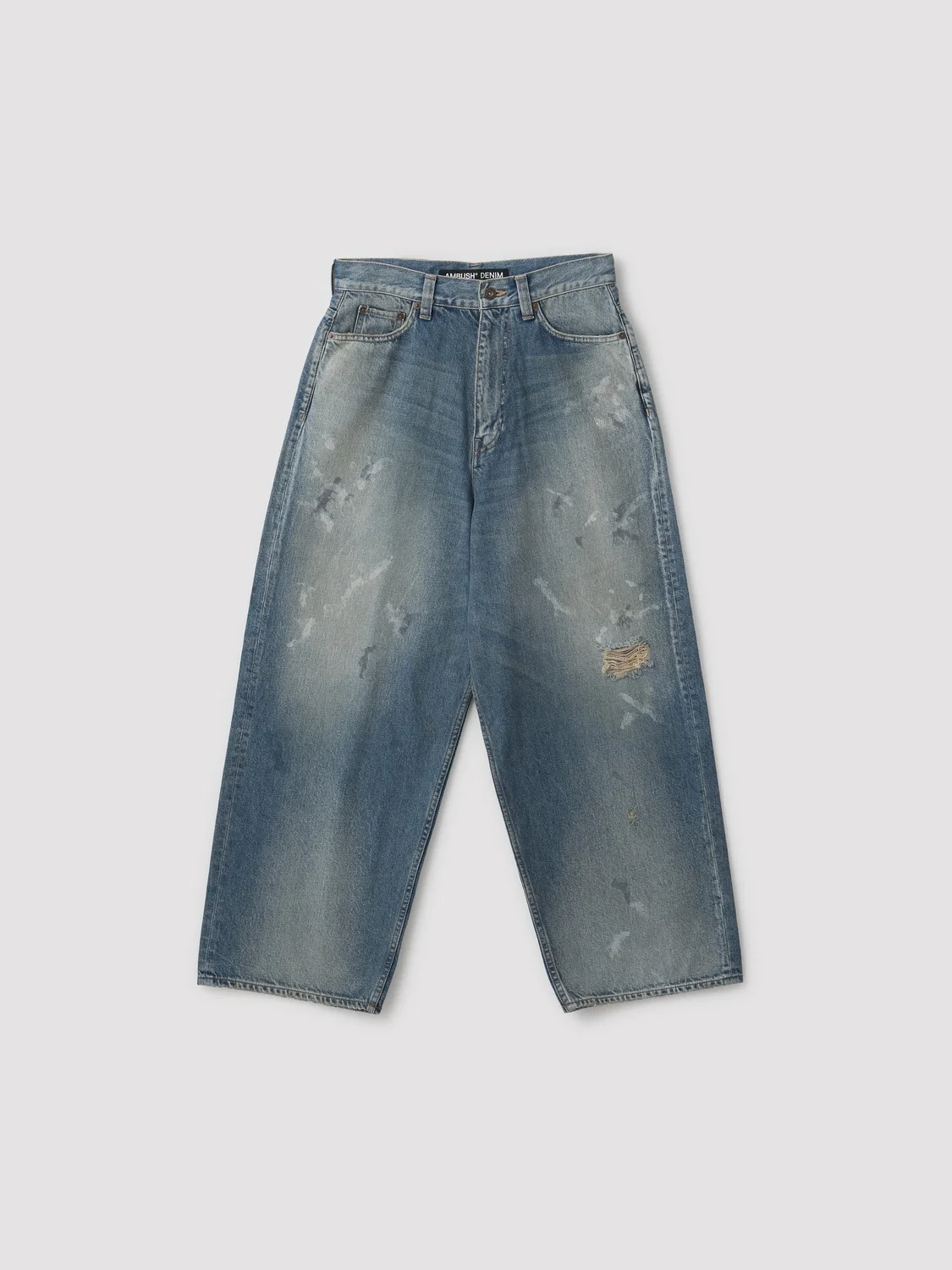 BALLOON DENIM PANTS - 1