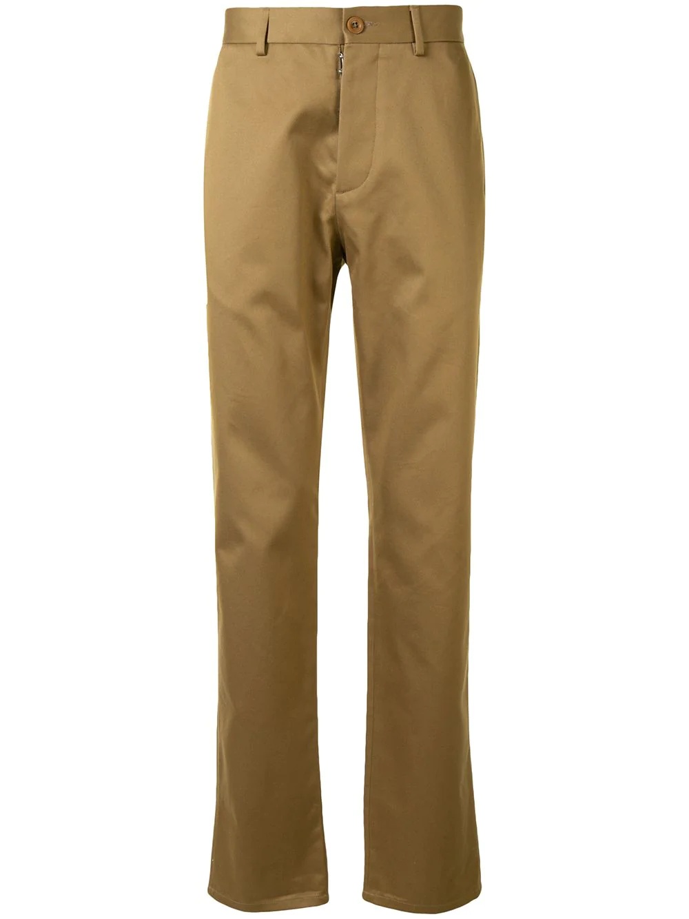 straight-leg full-length trousers - 1