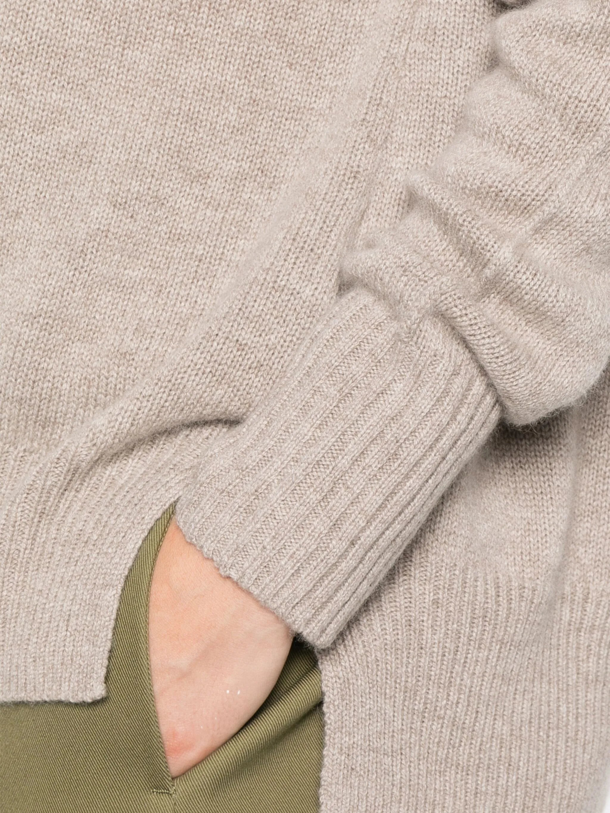 Allude Long-sleeve Cashmere Sweater - 4