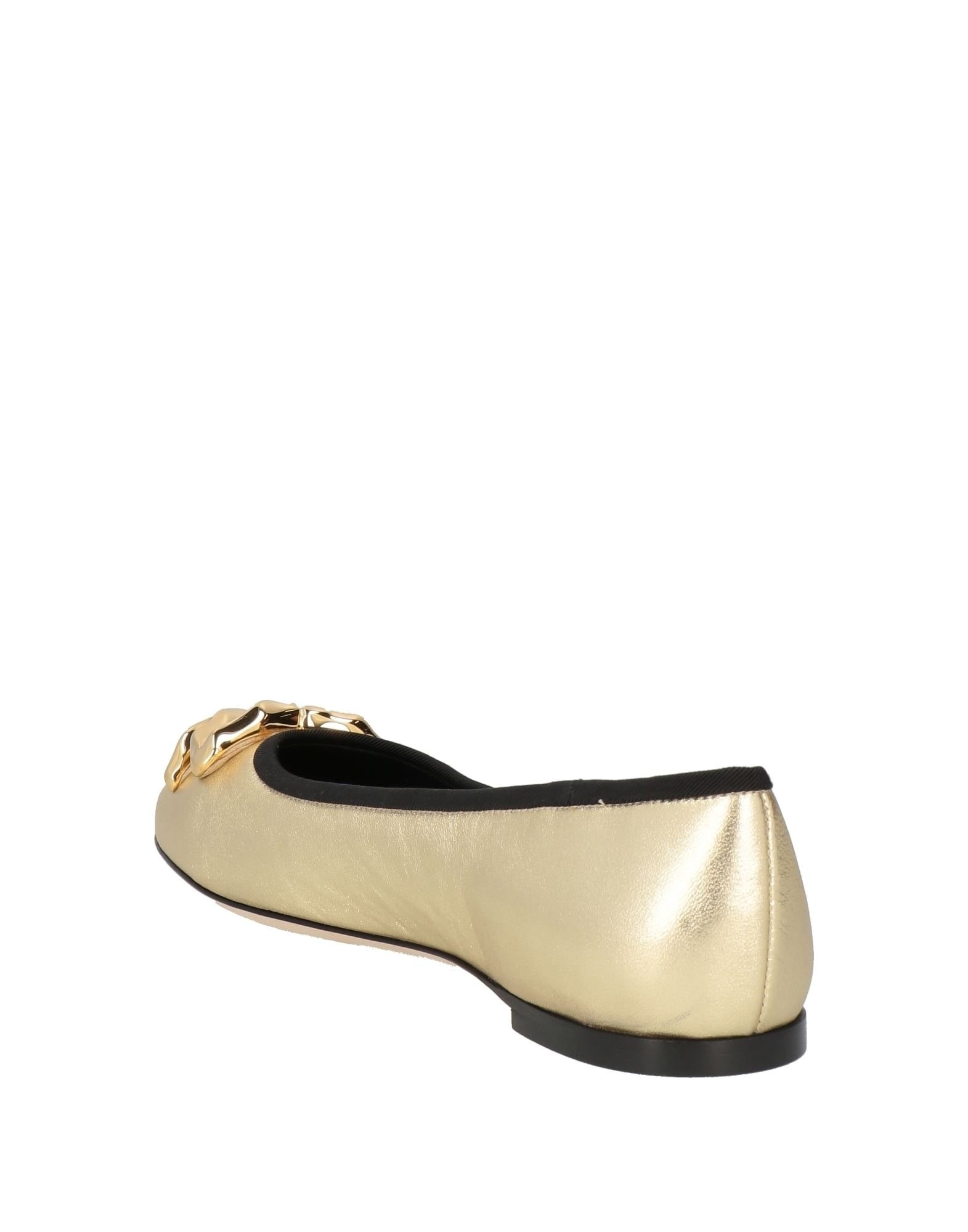 Gold Women's Ballet Flats - 3