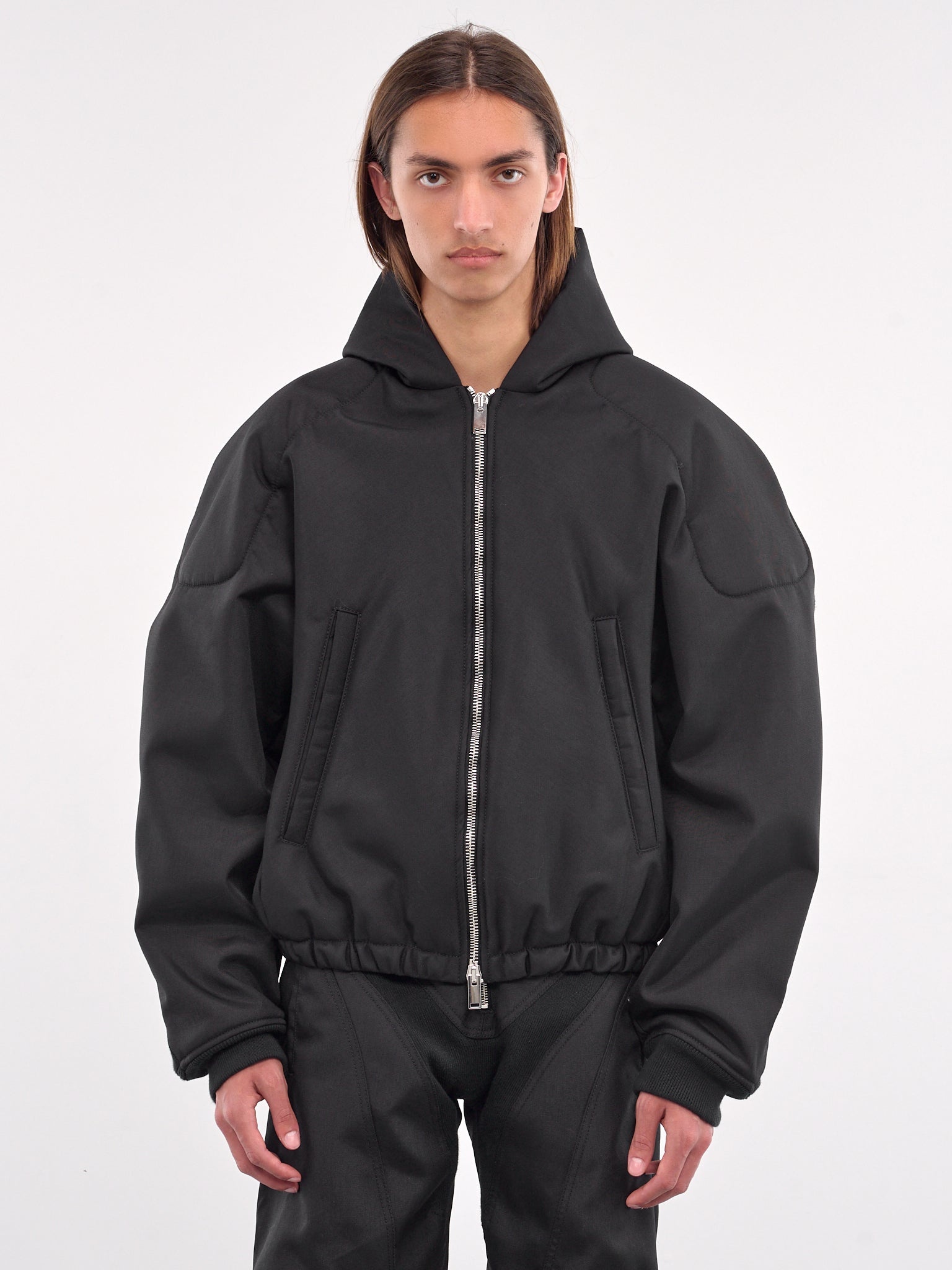 Moto Zip-Up Hoodie - 1
