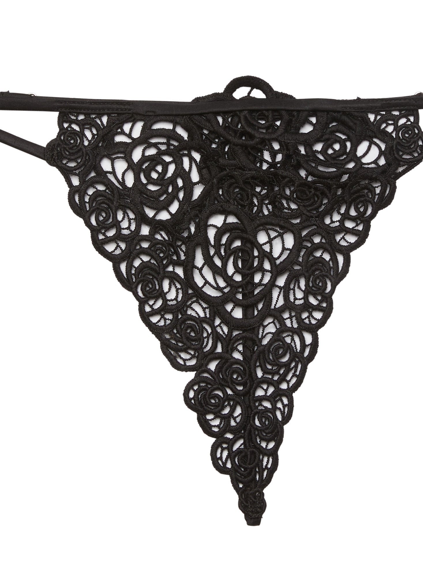 Fleur Guipure V-String - 7