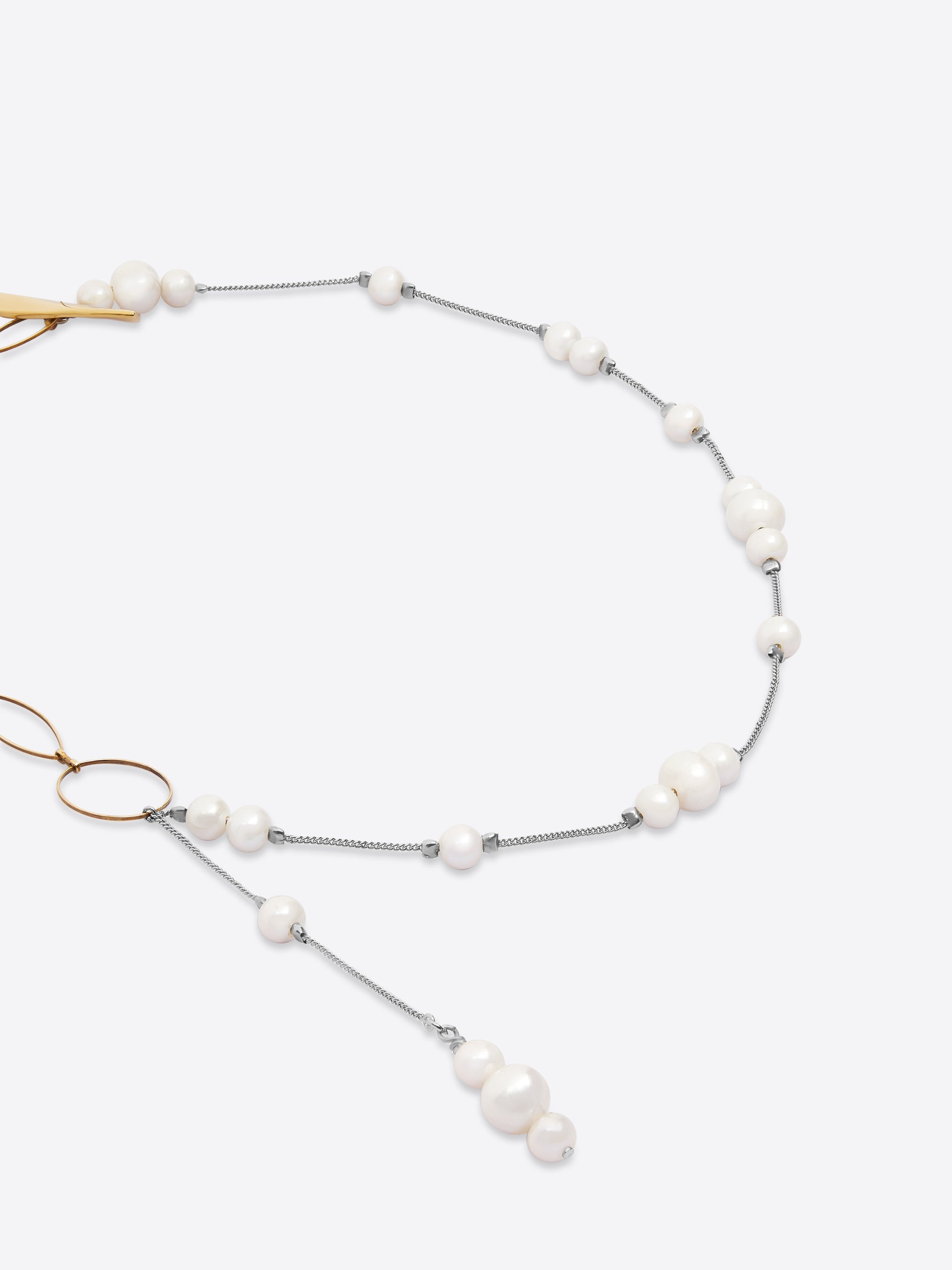 PEARL CHAIN NECKLACE - 3