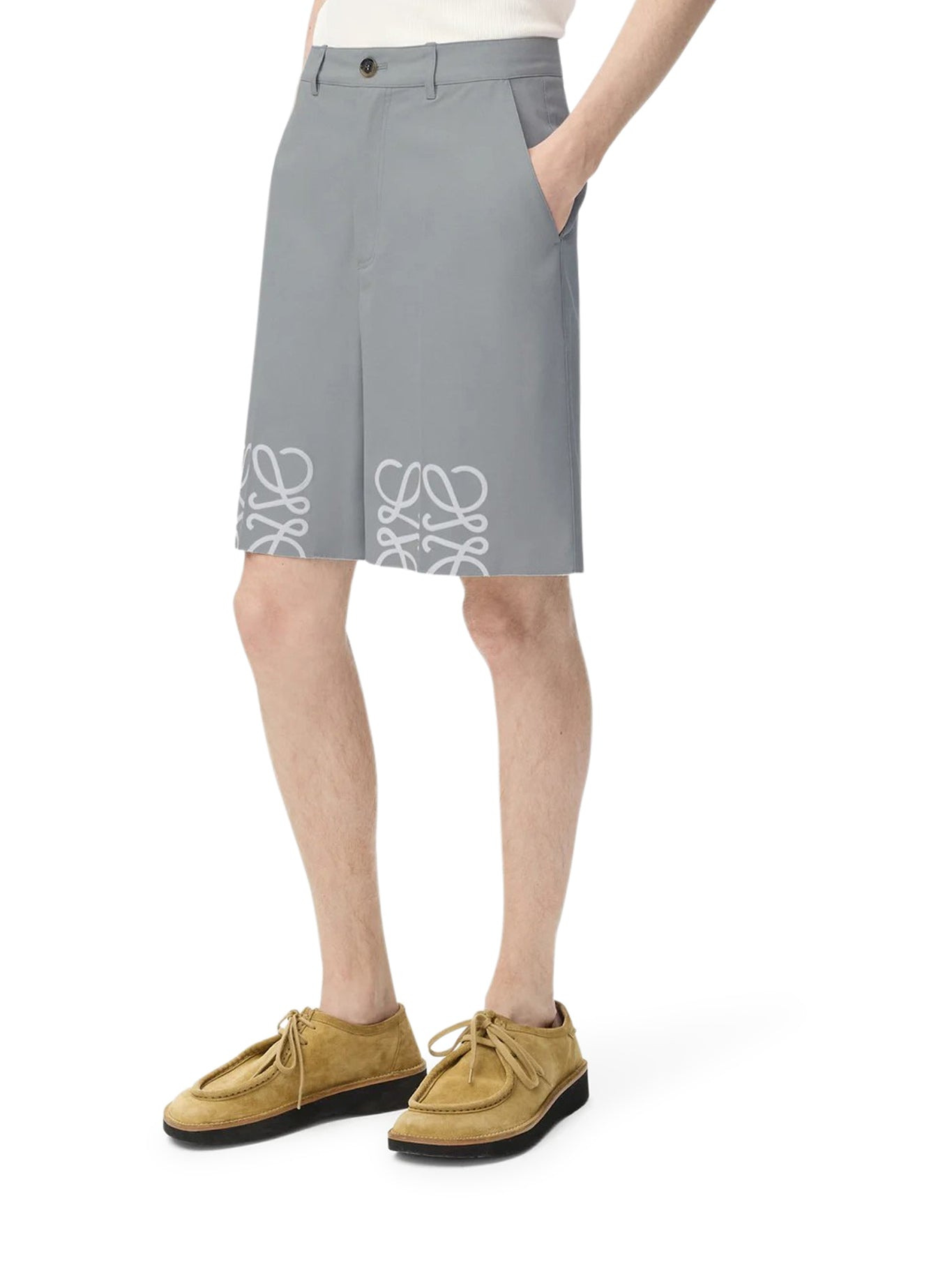 COTTON ANAGRAM SHORTS - 3