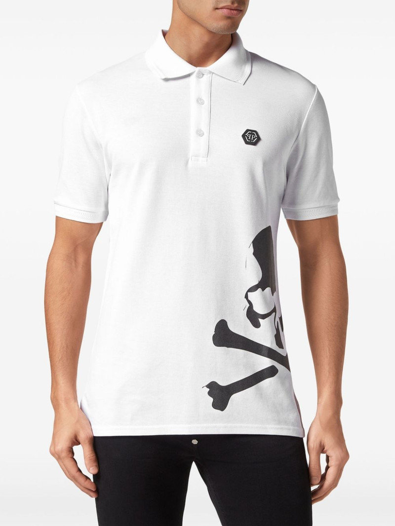 Skull & Bones cotton polo shirt 3
