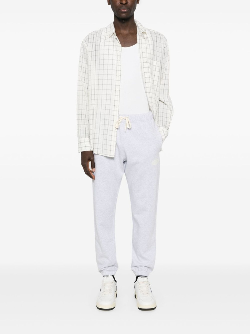 AUTRY logo-print mélange track pants outlook