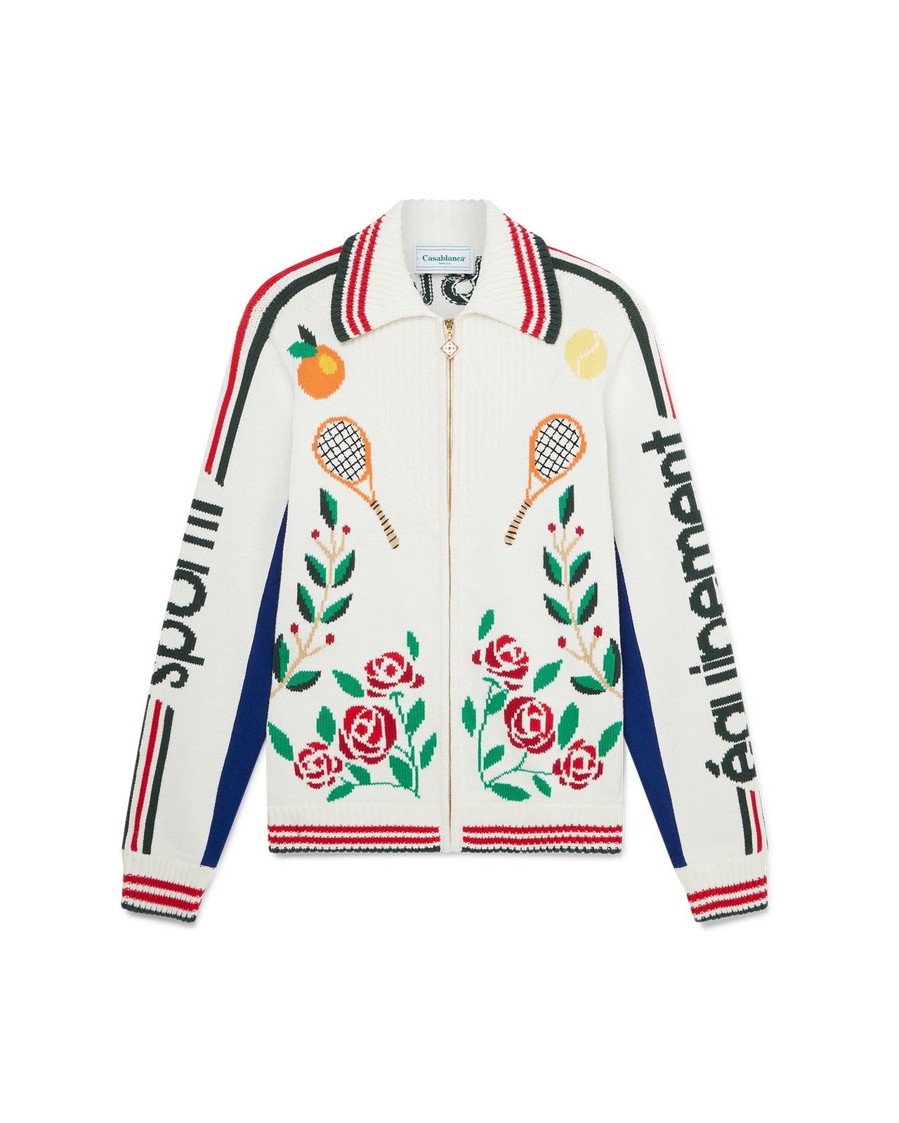 Laurel Intarsia Knit Jacket - 1