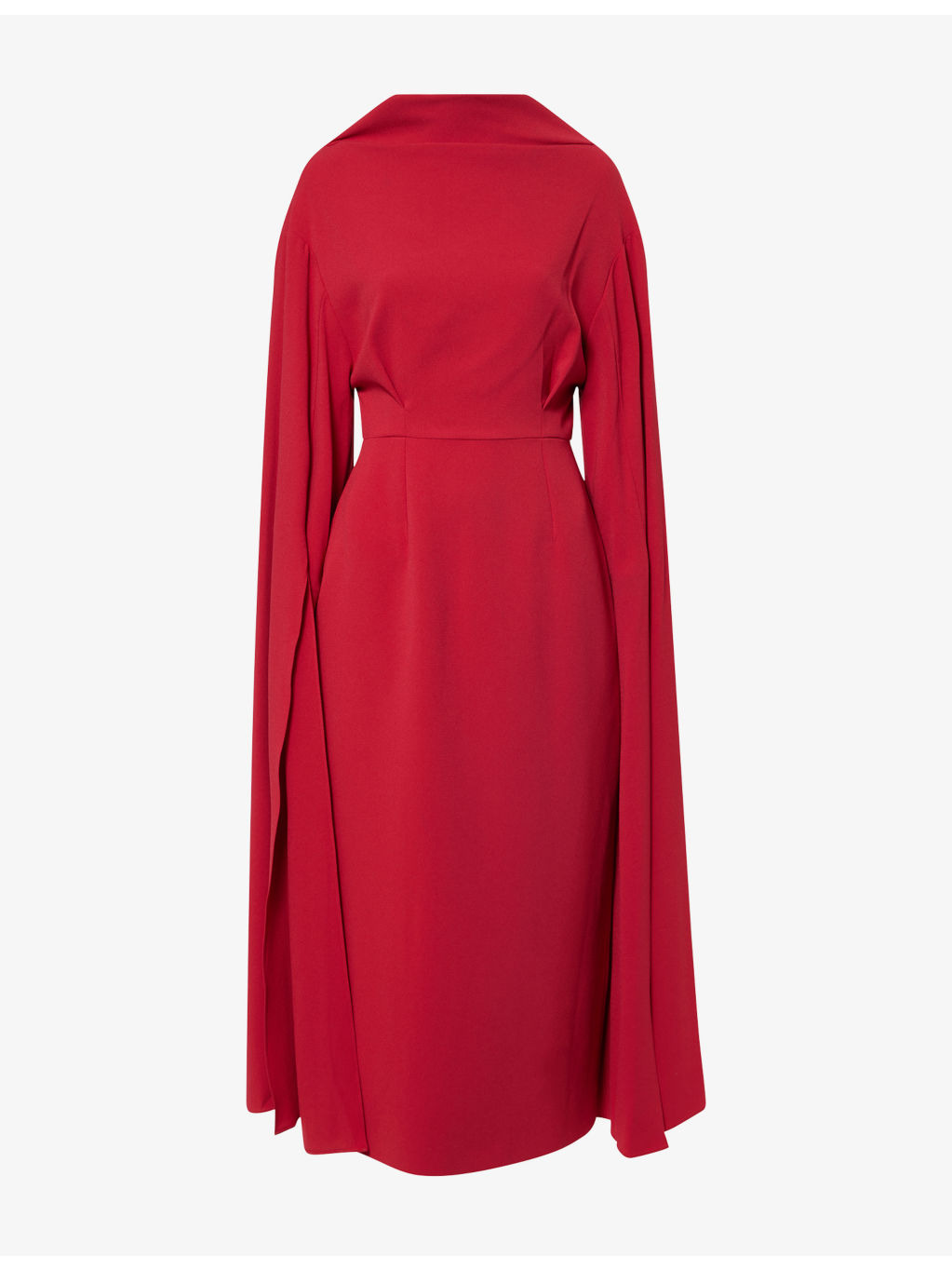 Nour Plunge-V-Neck Woven Maxi Dress - 1