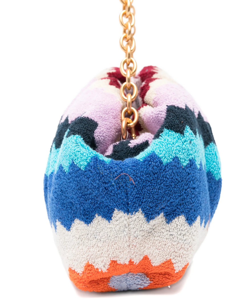 Missoni Missoni Zigzag-woven Chain-strap Clutch Bag outlook