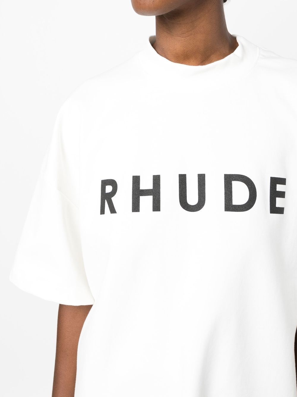 oversized logo T-shirt - 5