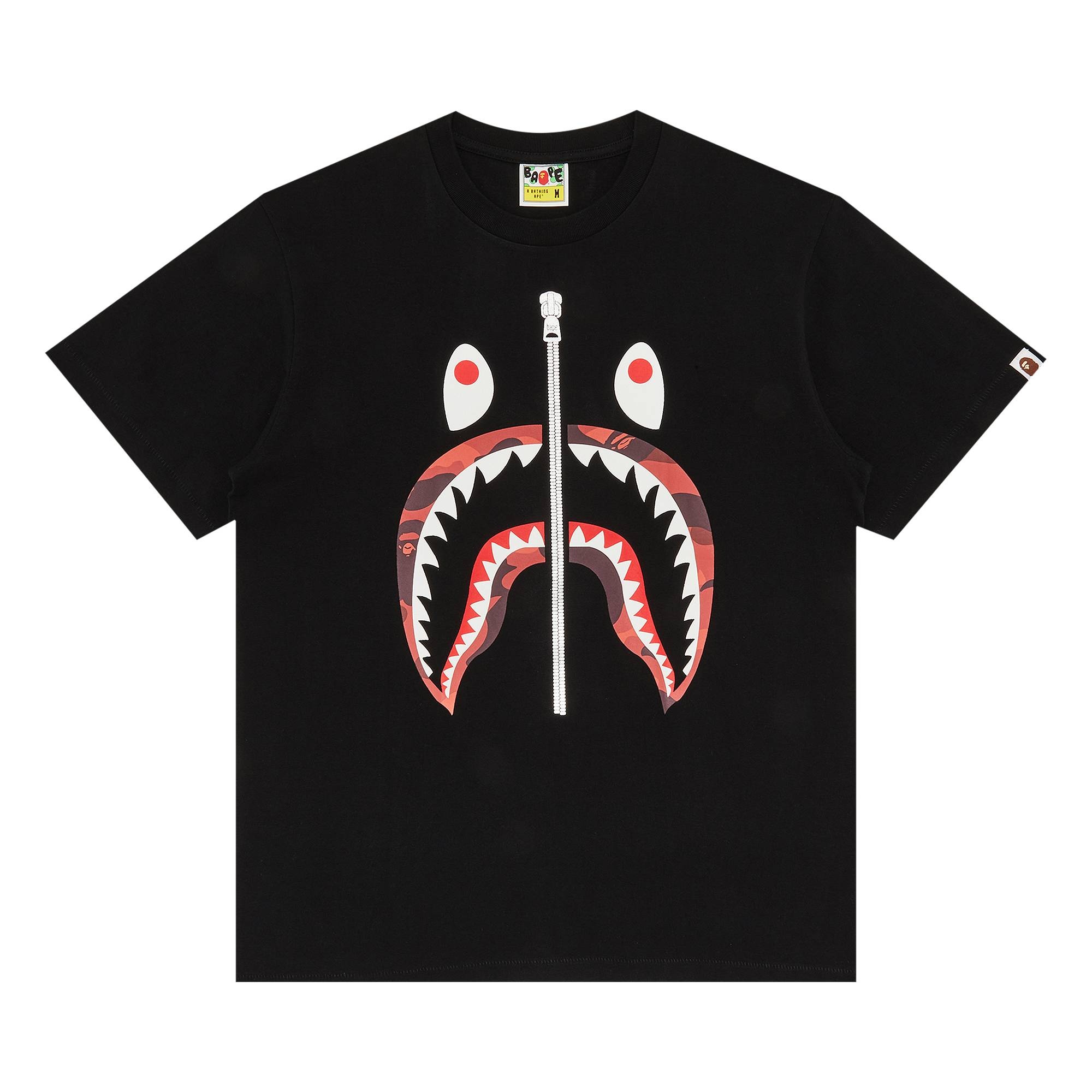 BAPE Shark Tee 'Black' - 1