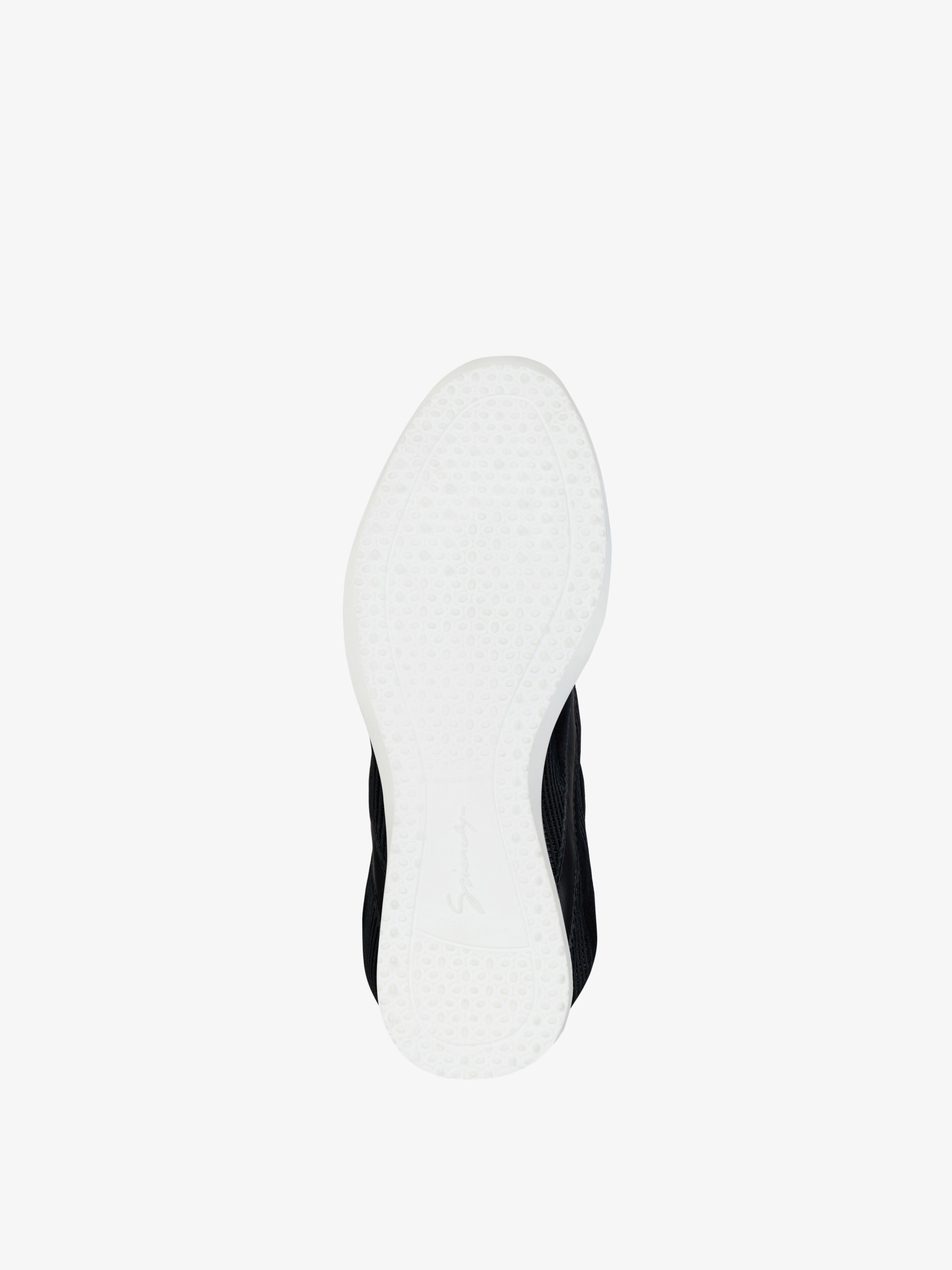 RUNNER SNEAKERS IN MESH, SUEDE AND LEATHER - 5
